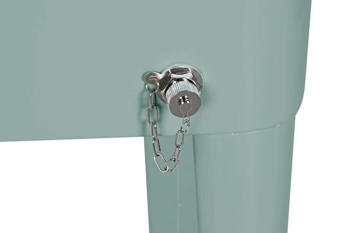 Nevera Acero PP 74x43x80 56 litros Azul Celeste | Alexandra House Living Nevera Acero Pp 74x43x80 56 Litros Azul Celeste
