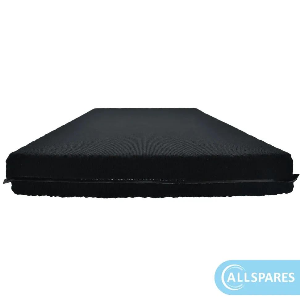 AllSpares Filtro de carbón activo para campanas extractoras Novy Monoblock 563-80061/830055 (410 x 200 x 30 mm)