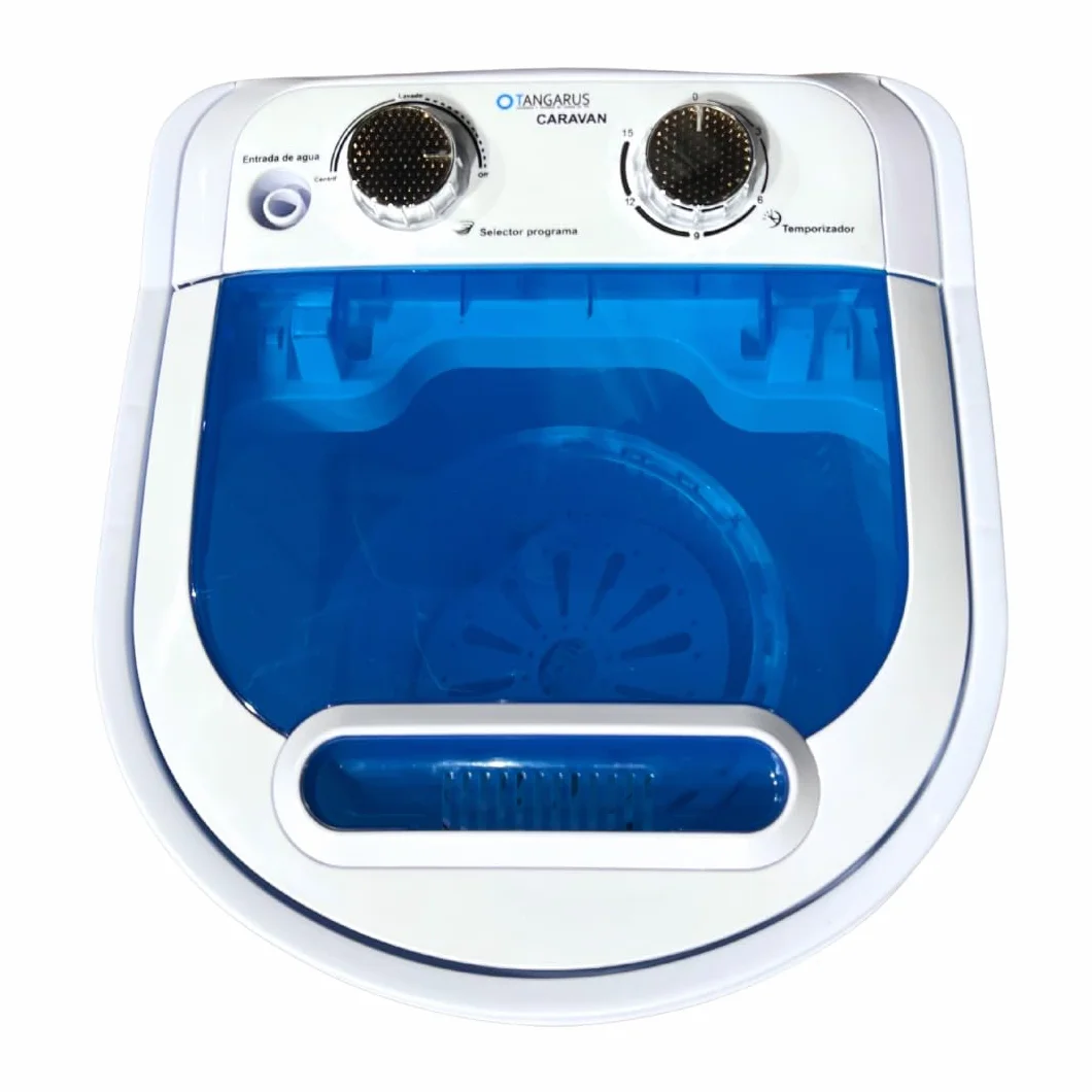 Lavadora Mini Centrifugadora portátil Caravan 3kg - Tangarus | Ideal para Camping y Caravanas | Clase A