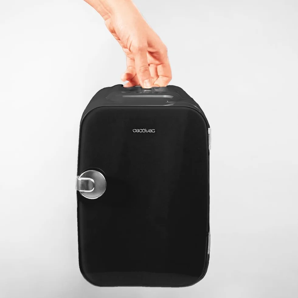 Cecotec Bolero MiniCooling 4L Río Black Mini Lodówka 12V-220V Chłodzenie i Ogrzewanie 5-65ºC