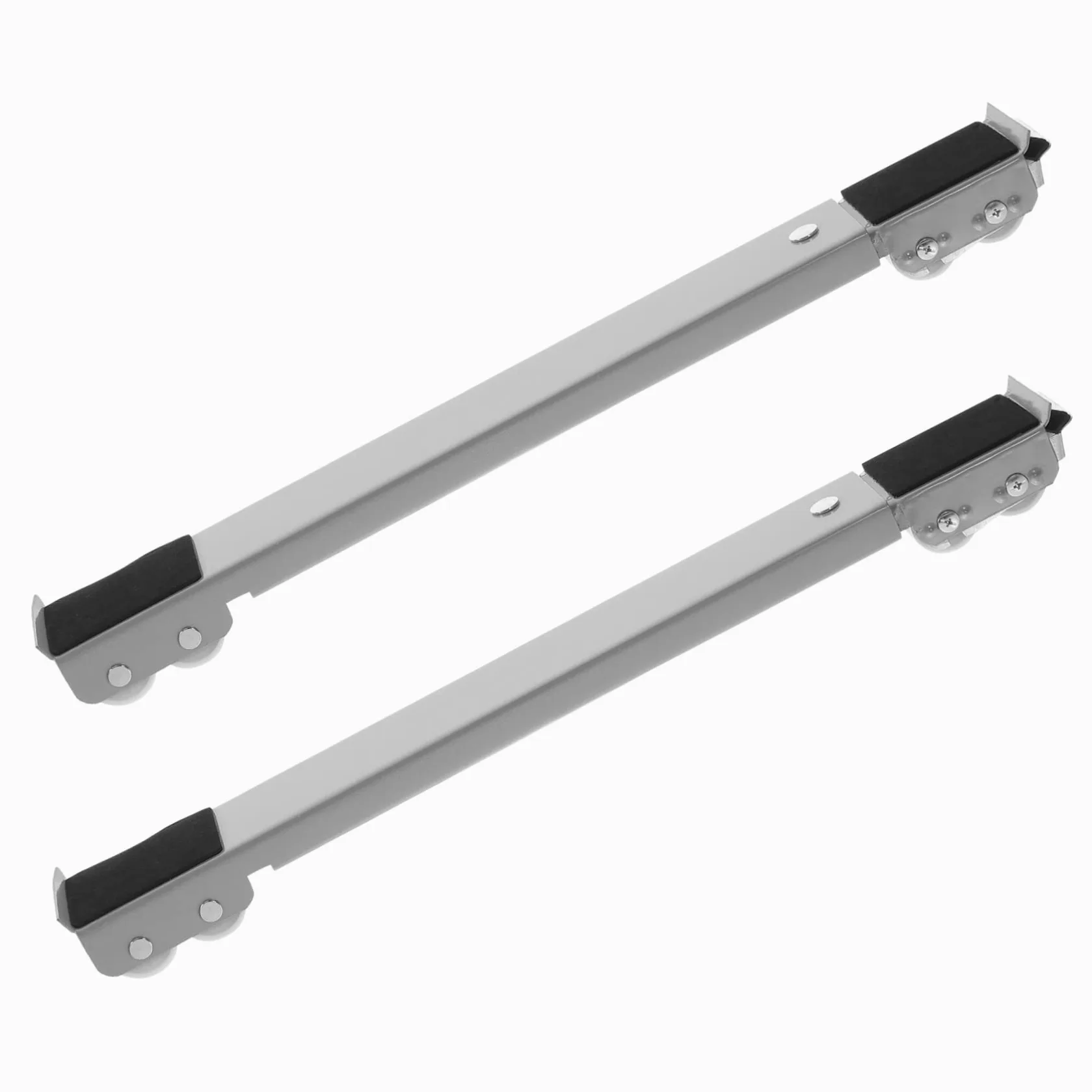 1par Soporte Móvil Para Electrodomésticos Base Deslizante Para Lavadoras y Refrigeradores Patas Antivibración Ruedas Diseño Escalable y Resistente Al Agua