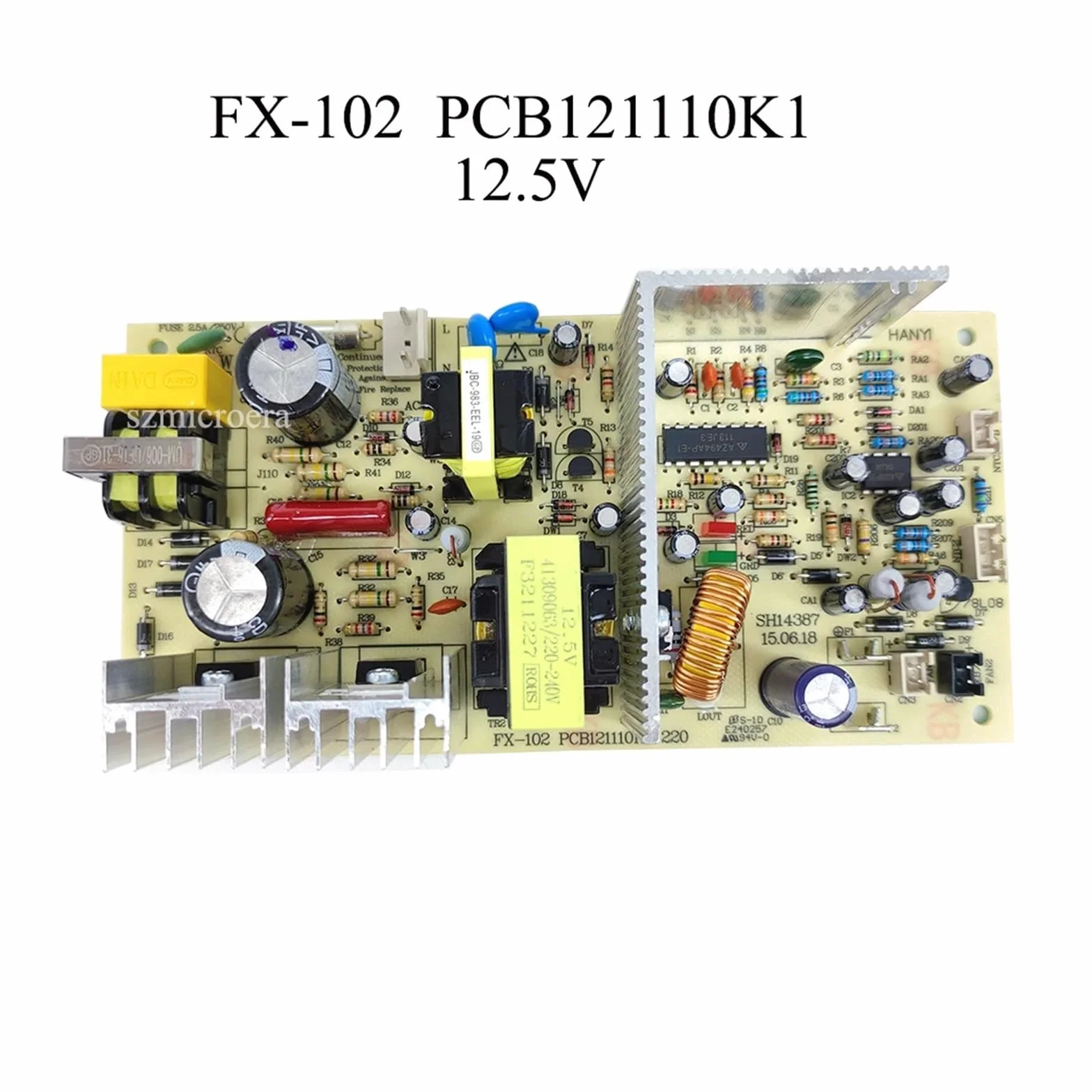 Placa De Control For Enfriador De Vinos FX-101 FX-102 PCB121110K1, Placa De Alimentación For Gabinete De Vino Tinto, Fuente De Alimentación, Accesorios For Refrigerador, Placa De Circuito De Alimentac