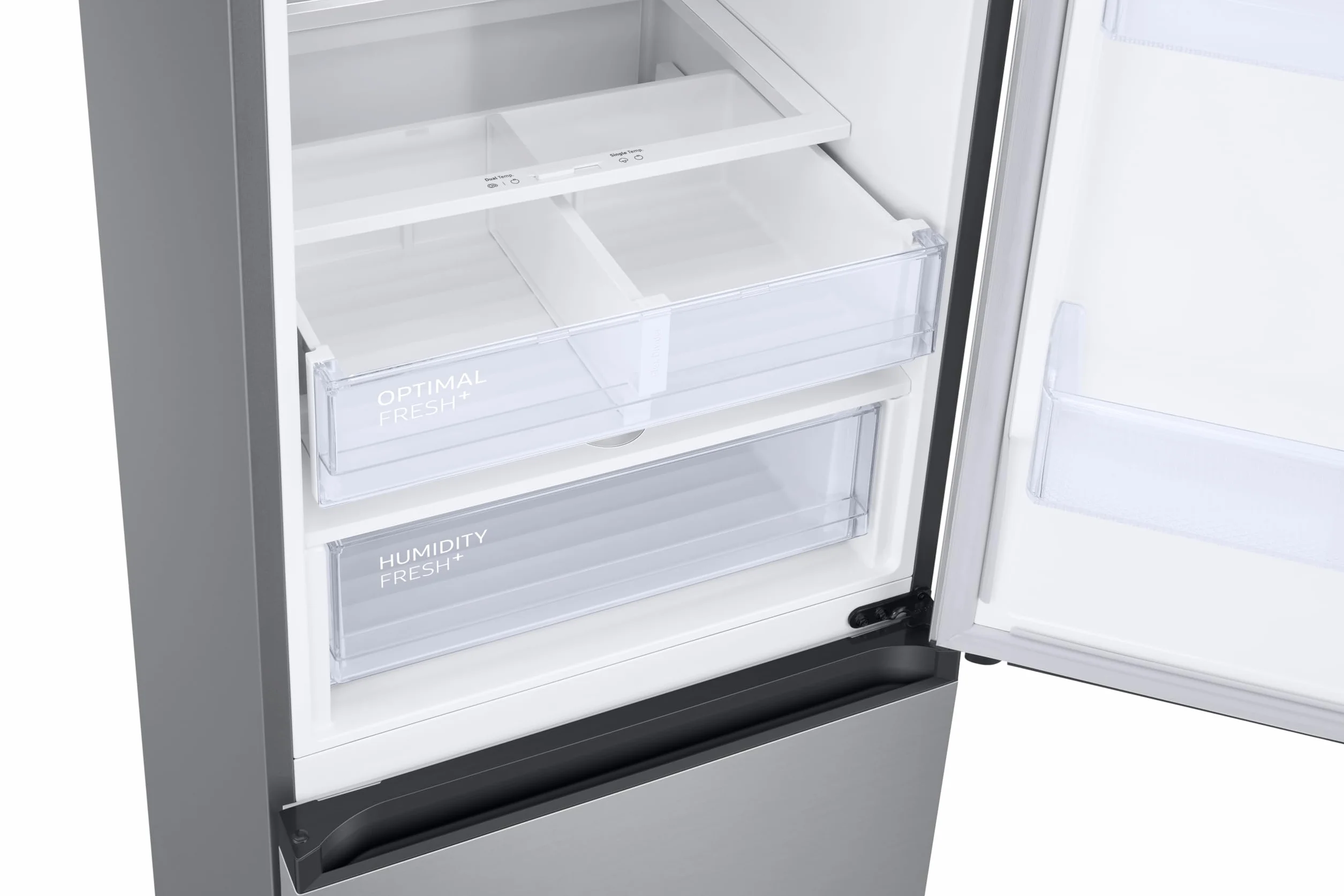 Samsung Frigorífico Combi AI 203cm Balda Botellero 390L Clase D Plata RB38C675DSA/EF [Clase de eficiencia energética D]