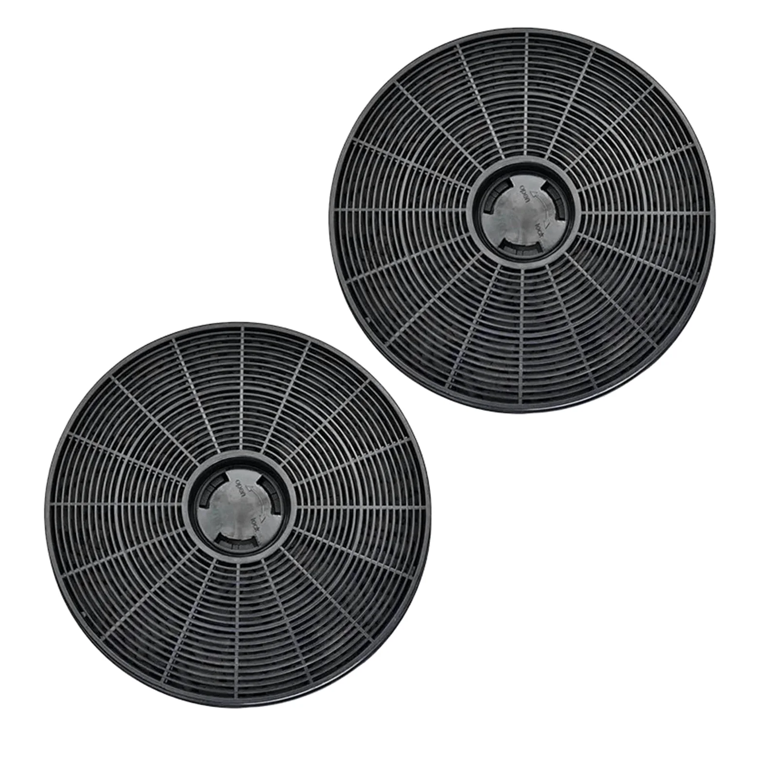 Filtro De Carbono For Campana Extractora, Accesorios 174mm X 25mm, Compatible Con Piezas, 2 Uds
