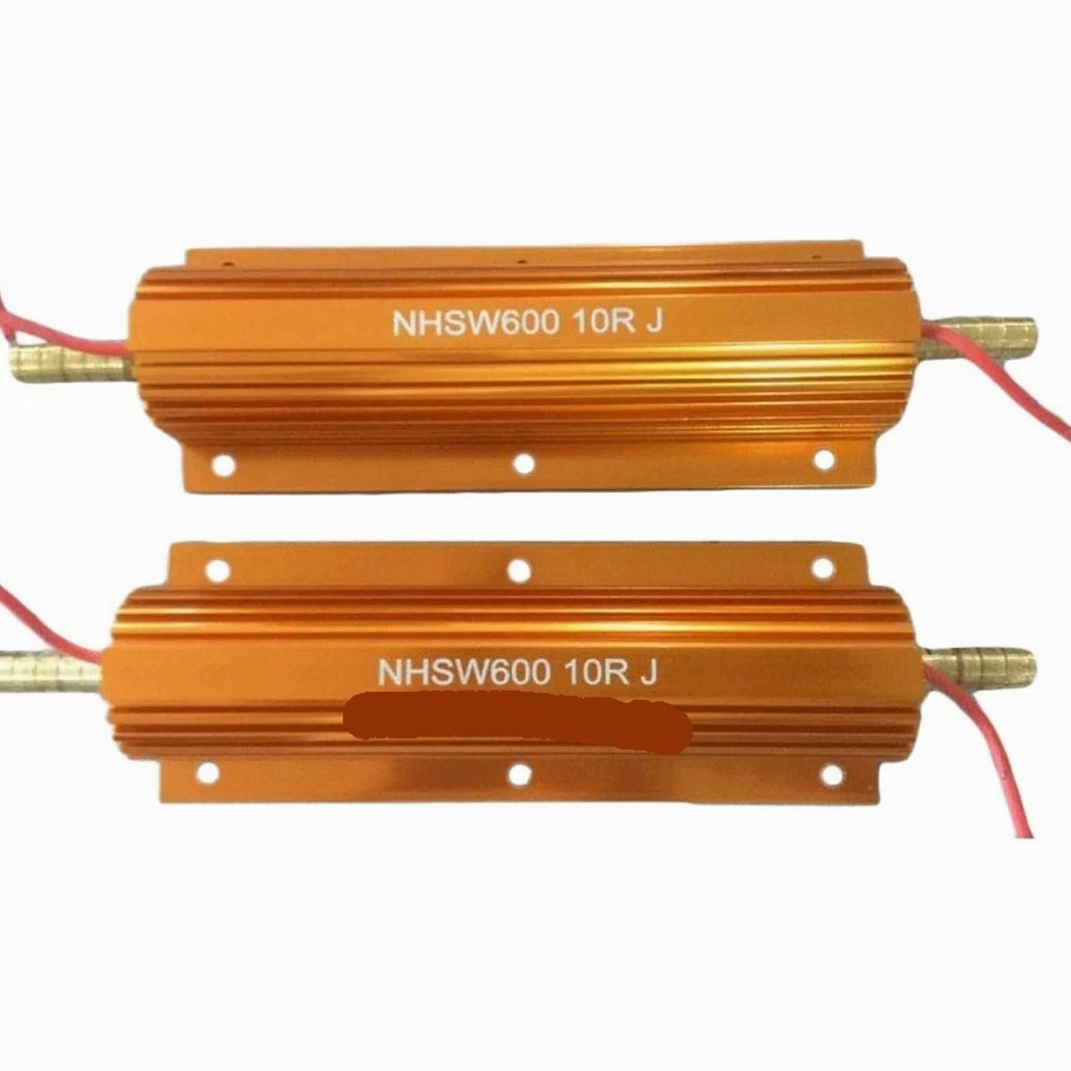 Resistencia refrigerada por agua, 300 W, 400 W, 600 W, para horno de frecuencia media, sin inducción, carcasa de aluminio, 1 pieza(0.027R,300w)