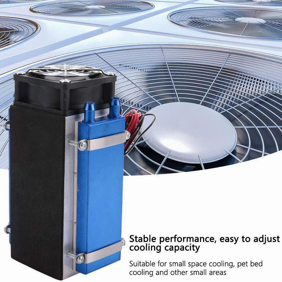 12V 420W 6-Chip Refrigerador termoeléctrico Refrigeración del semicondensador Para enfriamiento de áreas pequeñas o enfriamiento de camas para mascotas