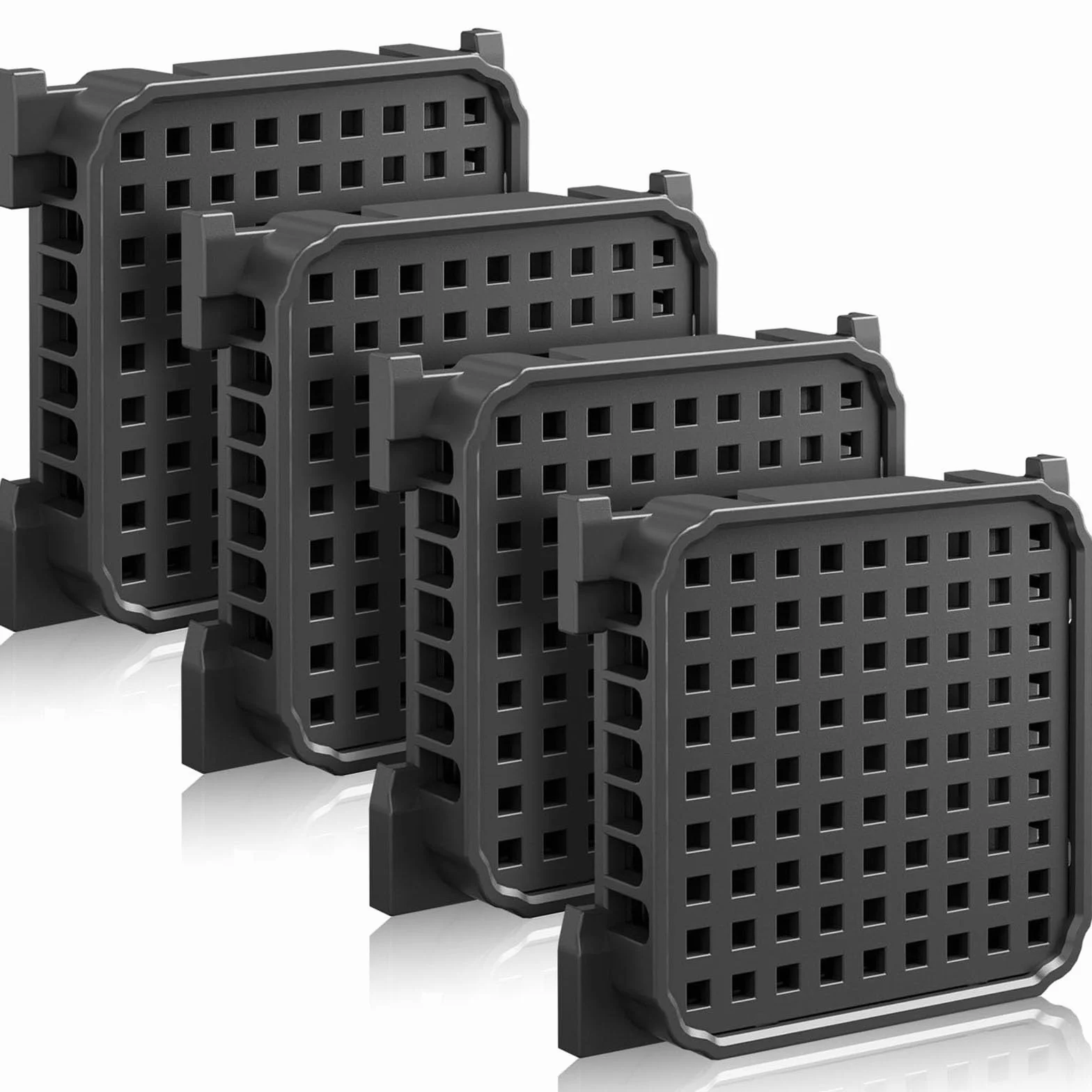 4 filtros Fresh Air para frigorífico Liebherr, filtro de carbón activo apto para 9096989, 988246000, 988246001, 9882429, 9882460, sustituye a 7440021-00