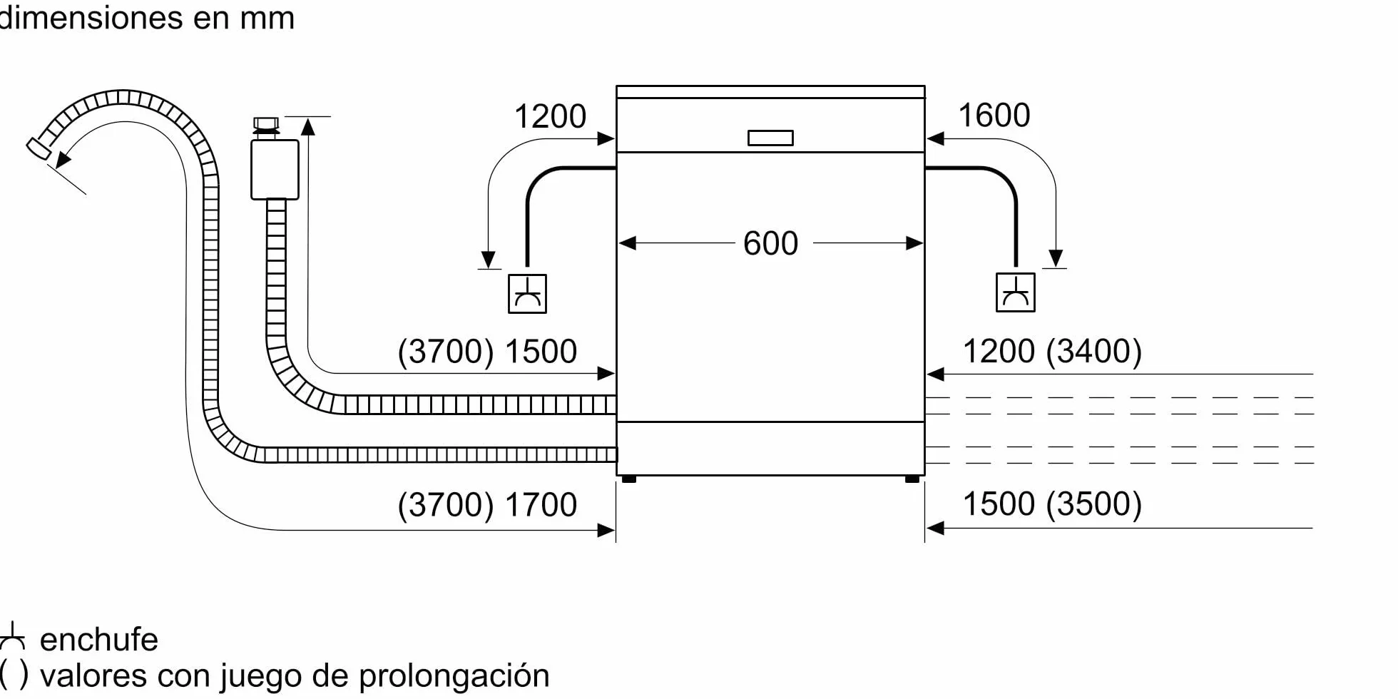 Balay Lavavajillas Integrable 12 Servicios 60 cm 3VF304NP