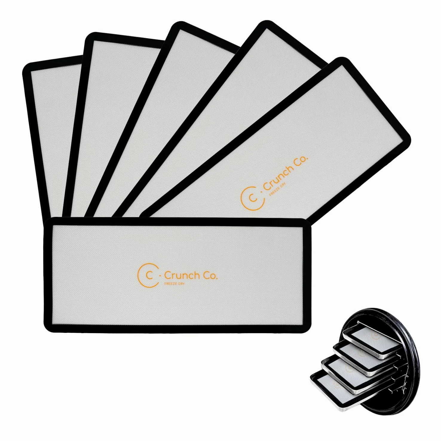 Alfombrillas de silicona para secadora de cosecha derecha (L - L)