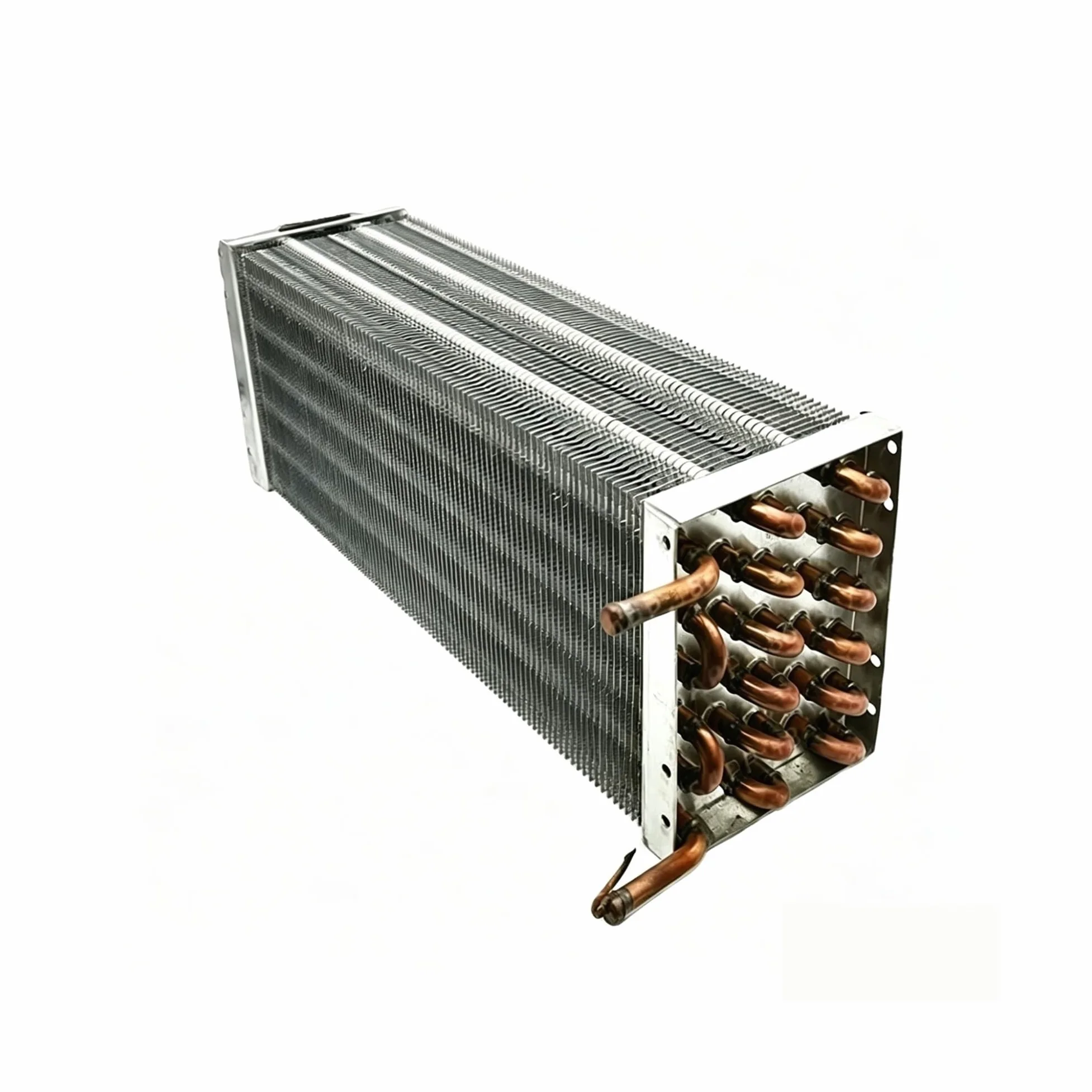 Condensador Para Refrigerador Tubo De Cobre | Condensador De Disipación De Calor Enfriado Por Aire Con Aleta De Aluminio(5x6x360)