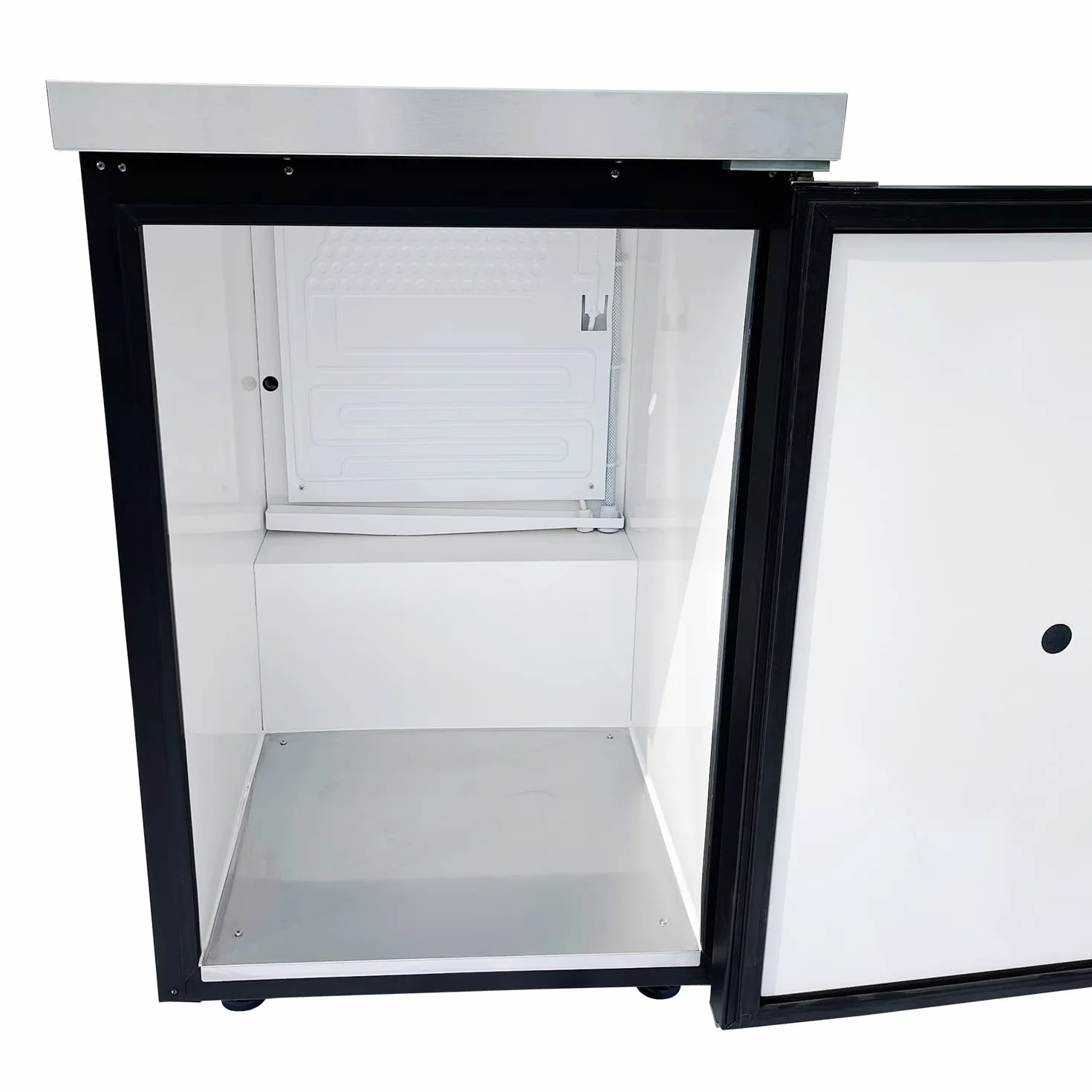 ich-zapfe Kit Completo - refrigerador de Cerveza de Barril de hasta 50L - Incluye Columna Elegante y Grifo con compensador, KEG:Type A