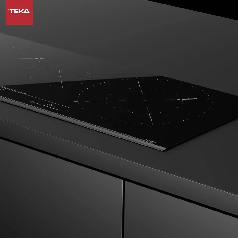 TEKA Placa de Inducción 90 cm, 3 Zonas, Control Táctil MultiSlider, Power Plus, Stop & Go, Zona Paellera XL, Modelo IZC 93320 MST
