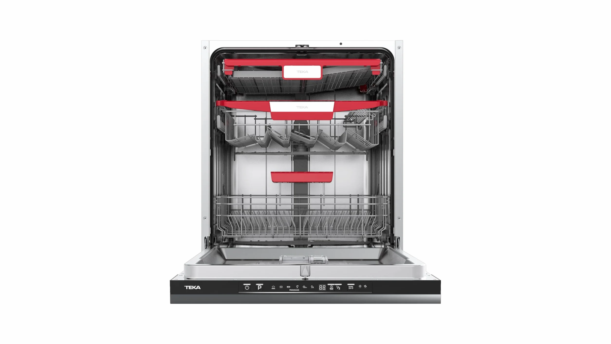 TEKA Lavavajillas Integrable 60 cm 14 Cubiertos Apertura Automática PremiumDry 6 Programas 5 Temperaturas