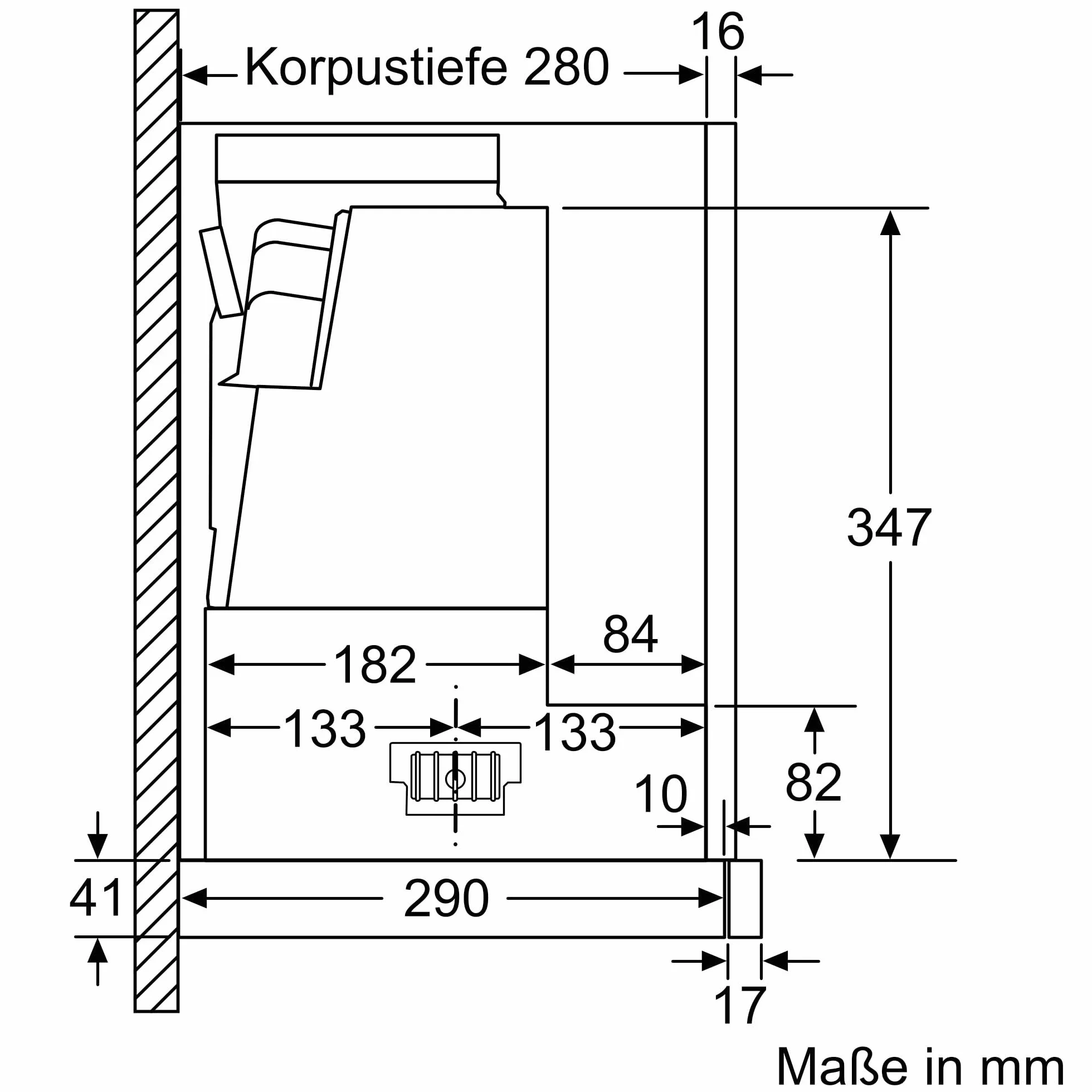 Bosch DFR067A52 Serie 4 - Campana de pantalla plana, 60 cm de ancho, circulación y salida de aire, fabricado en Alemania, motor EcoSilence Drive silencioso y eficiente, iluminación LED uniforme,