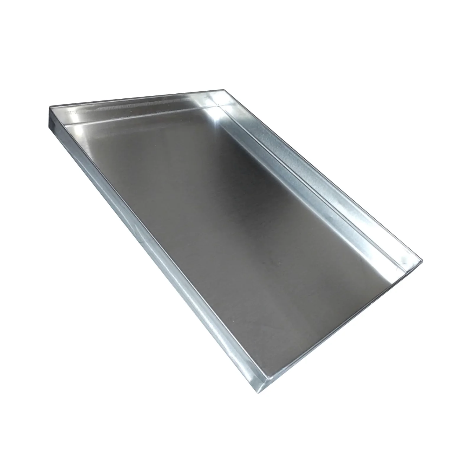 Bandeja de Goteo para Lavadora, Bandejas de Acero Inoxidable para Plantas, de Goteo Multiusos para Cocina, Lavandería, Alimento para Mascotas y Más, Sin Orificios(90x90x5cm(35.4x35.4x2.0in))