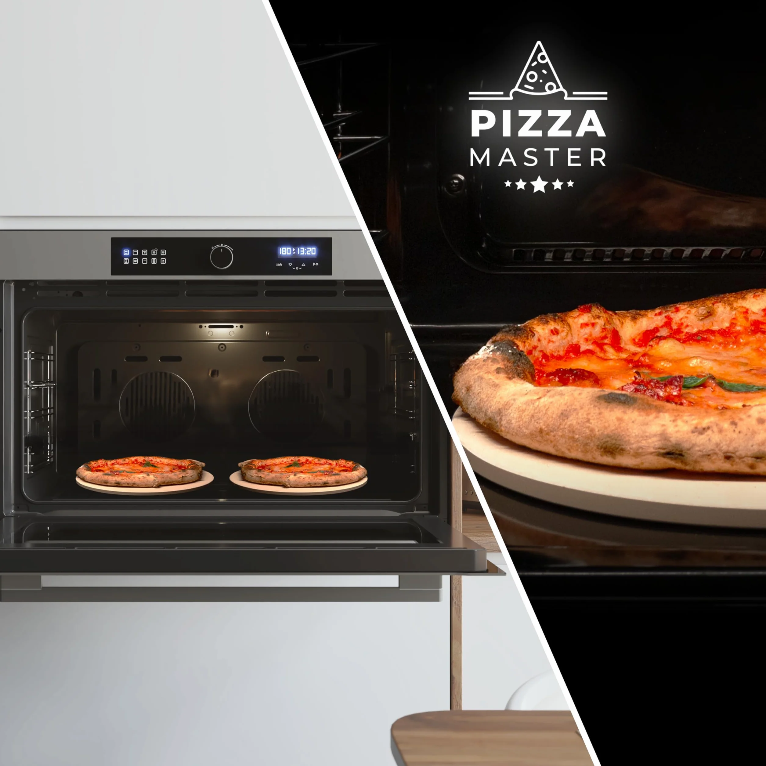 Cecotec Horno Integrable Multifunción Bolero Hexa AF319000 3800W 133L 11 Funciones Airfryer Pizza Steam