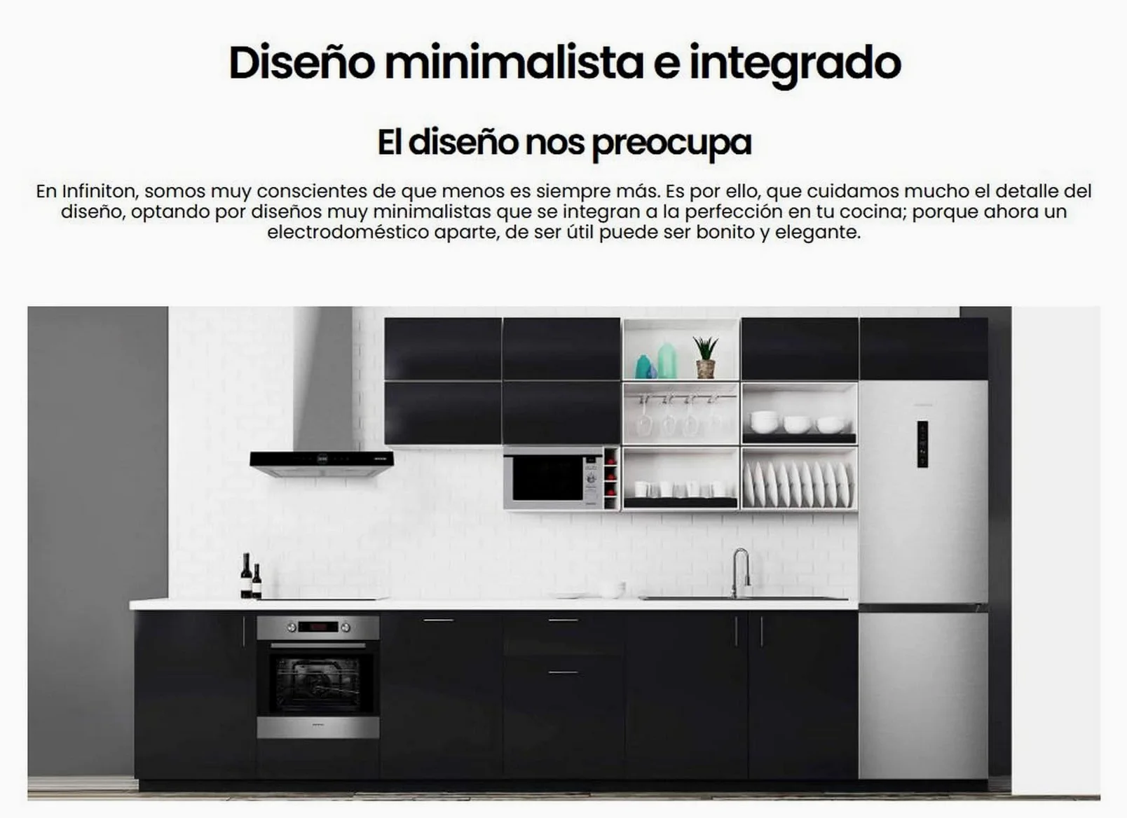 INFINITON | CMPT-CLR60S - CAMPANA EXTRACCION | Campana T Invertida | Potencia Extracción 800m³/hC | Control Remoto | Luces LED | 4 Niveles Potencia | Filtros Alumio | Nivel de Ruido 63dB | Ancho 60CM