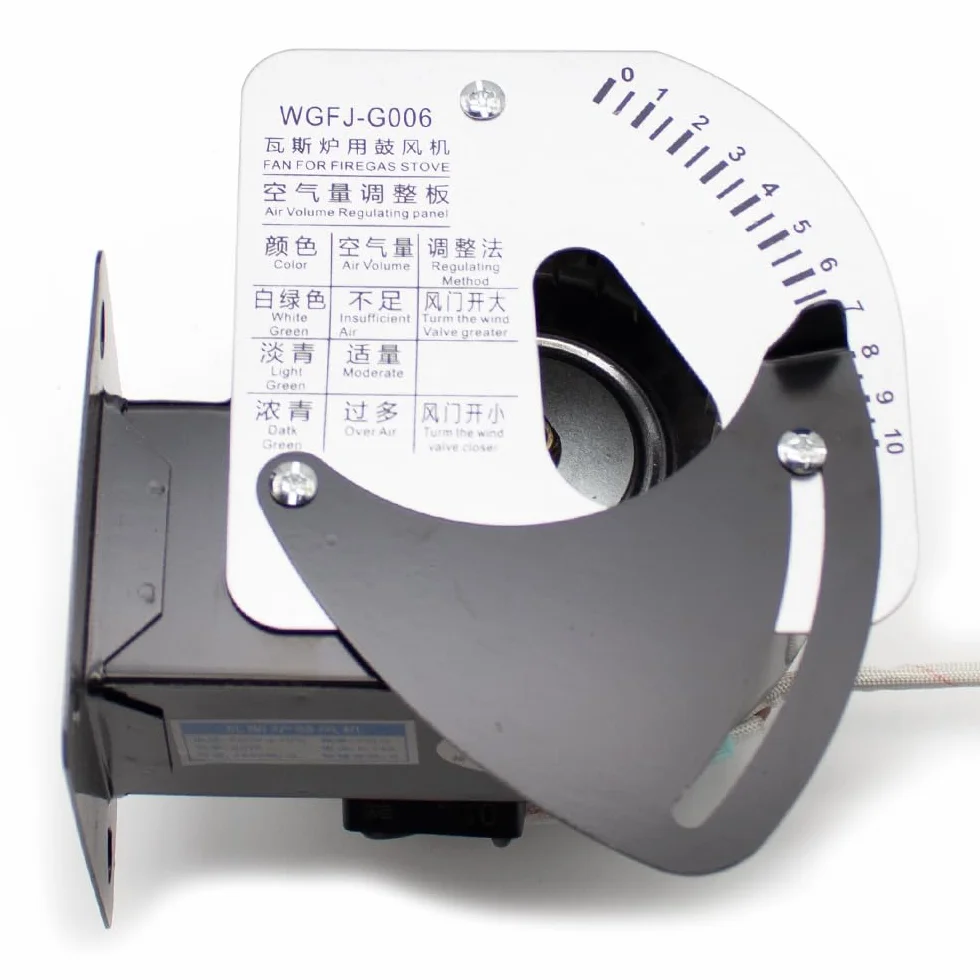 Soplador de Estufa de Gas con Ventilador Dedicado Para Horno de Gas de 220V con Motor Universal Estándar