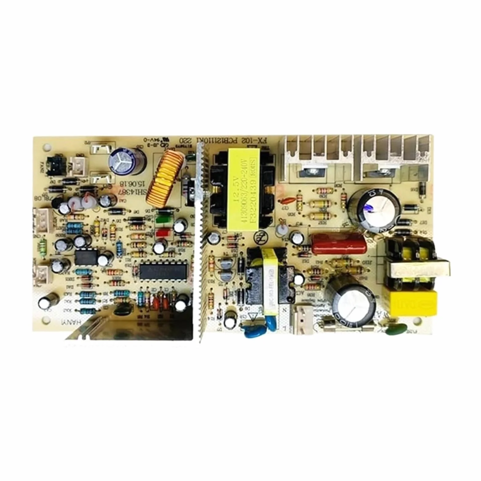 FX102 - Placa principal de fuente de alimentación de 12,5 V PCB121110K1 para módulo de alimentación de gabinete de vino de 220 V-240 V