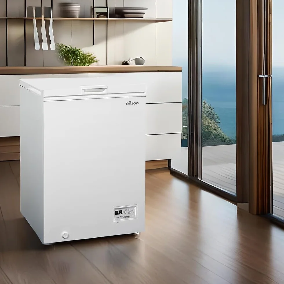 Nilson Congelador Horizontal Blanco NCH1001EDC 98 Litros Dual Cooling 4 Star Super Congelación