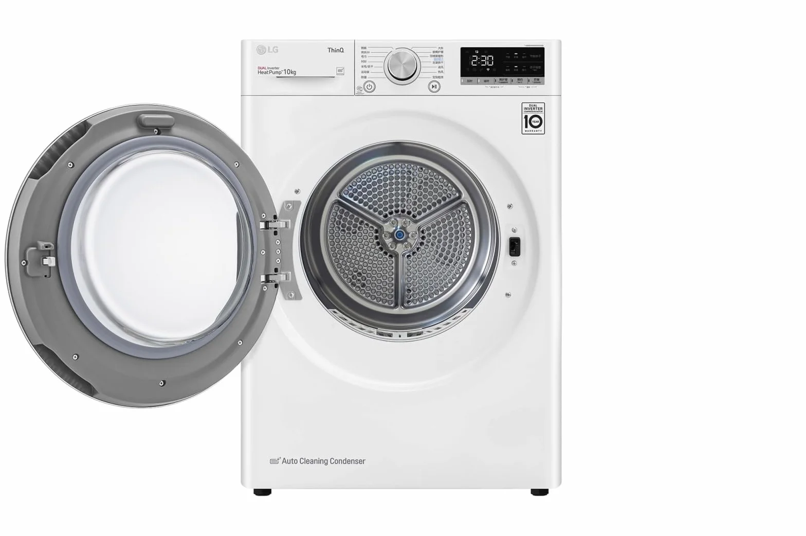 Asciugabiancheria libera installazione Lg Rh10V9Av4W Dual Inverter