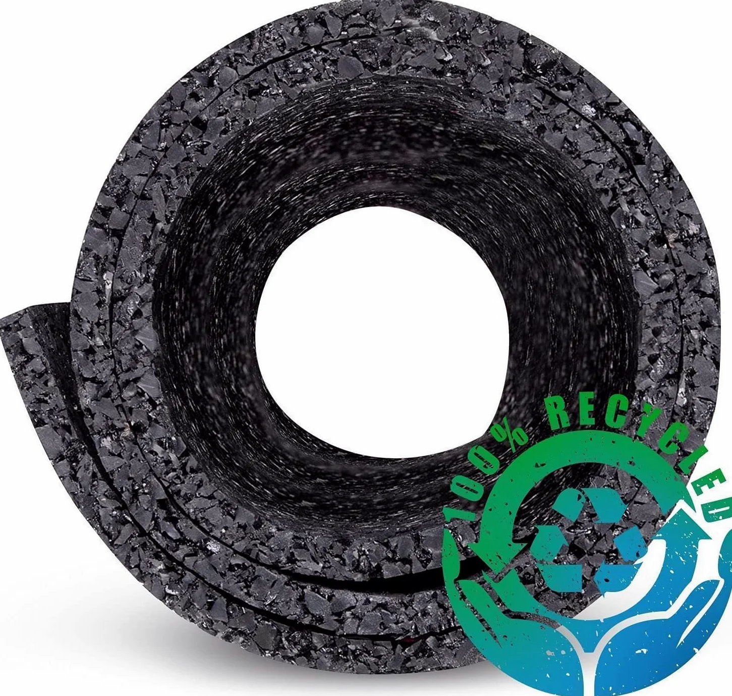 Alfombrilla antivibración para lavadora, altavoz y frigorífico, alfombrilla de goma para protección de obras de hasta 10 m de longitud (grosor: 0,5 cm, 62,5 x 500 cm)