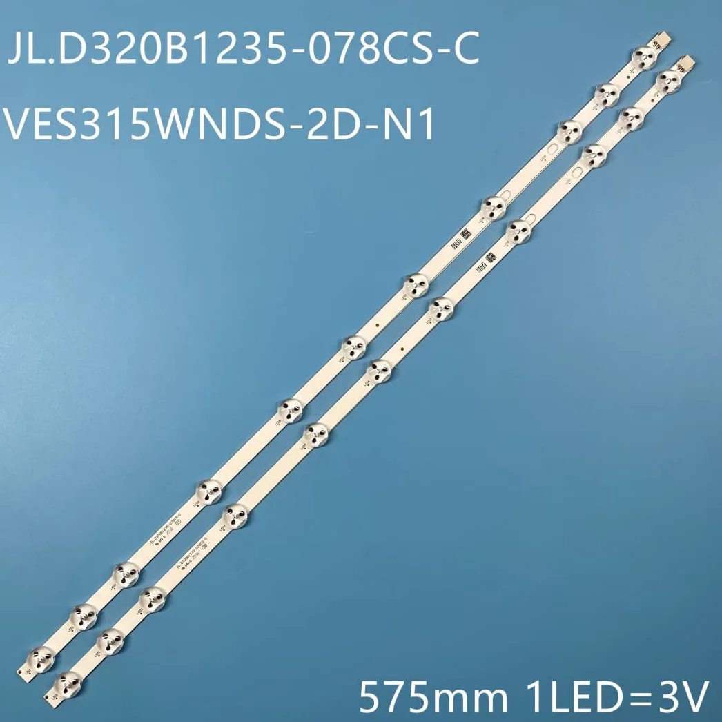 Tira de LED Original for Toshiba 32W3753DG P TX-32C300B TX-32C300E TX-32D302B JL.D320B1235-078CS-C VES315WNDS-2D-N14 32HA3000T