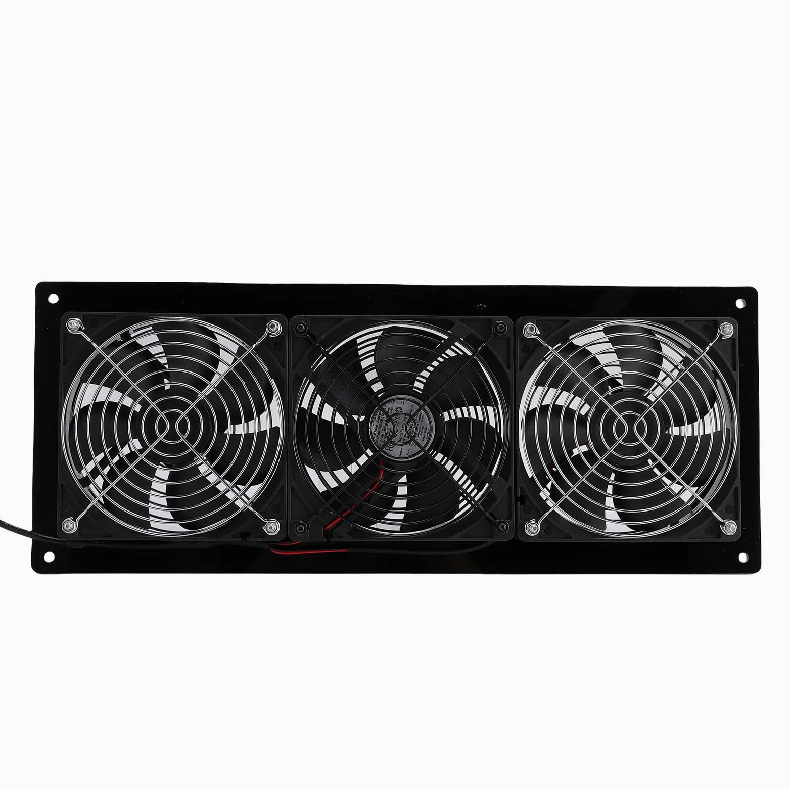 Generic Kit de Ventilador de Escape con Energía Solar, 25W, Resistente a la Intemperie, para Gallinero, Invernadero, Casa para Mascotas, Ventilación de Alta Eficiencia