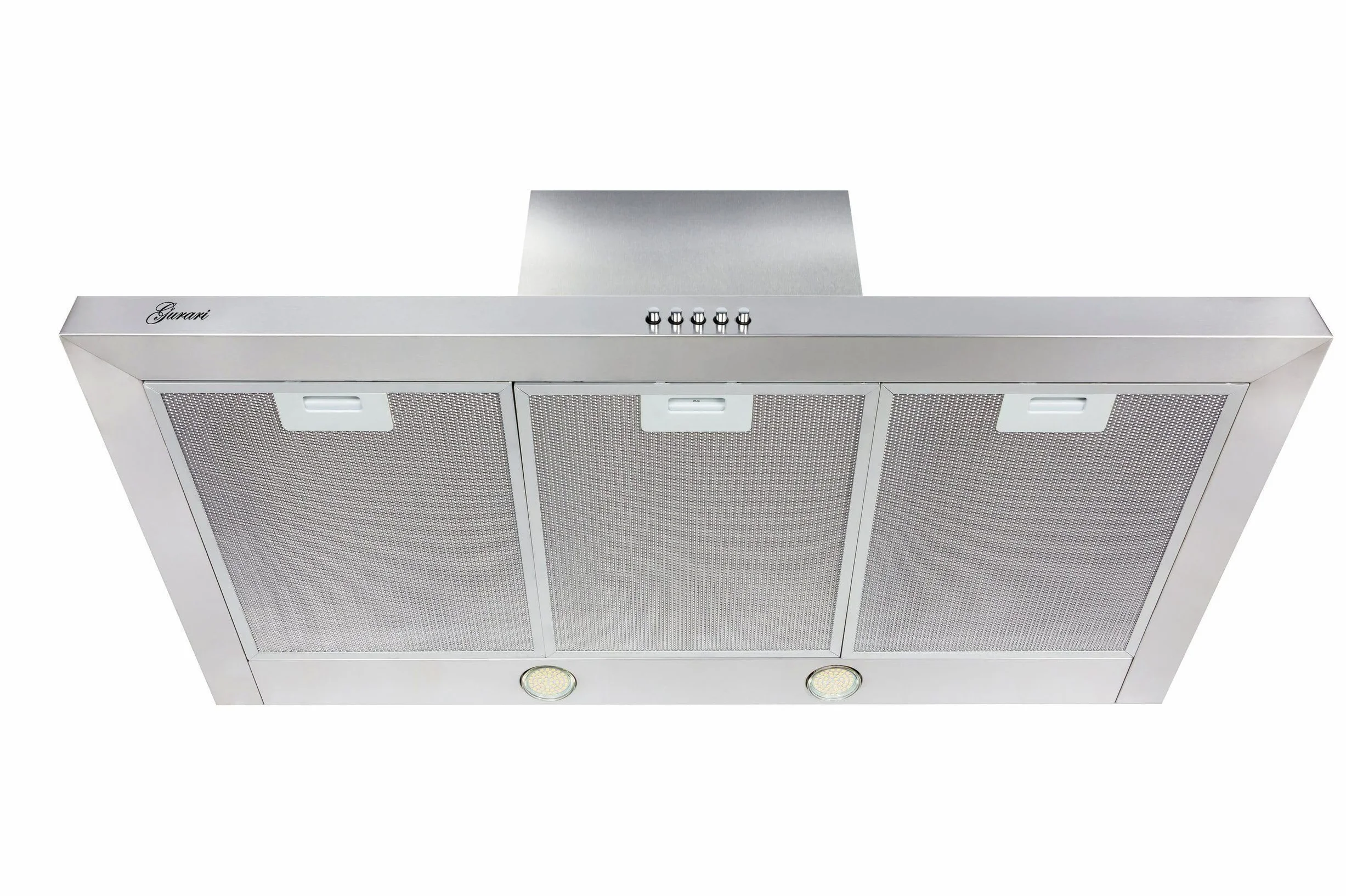 Gurari Campana extractora de 70 cm GCH F 461 IS 7 N, campana de pared, acero inoxidable, 1000 m³/h, muy absorbente, 3 niveles, campana extractora, campana extractora, campana de circulación, marca