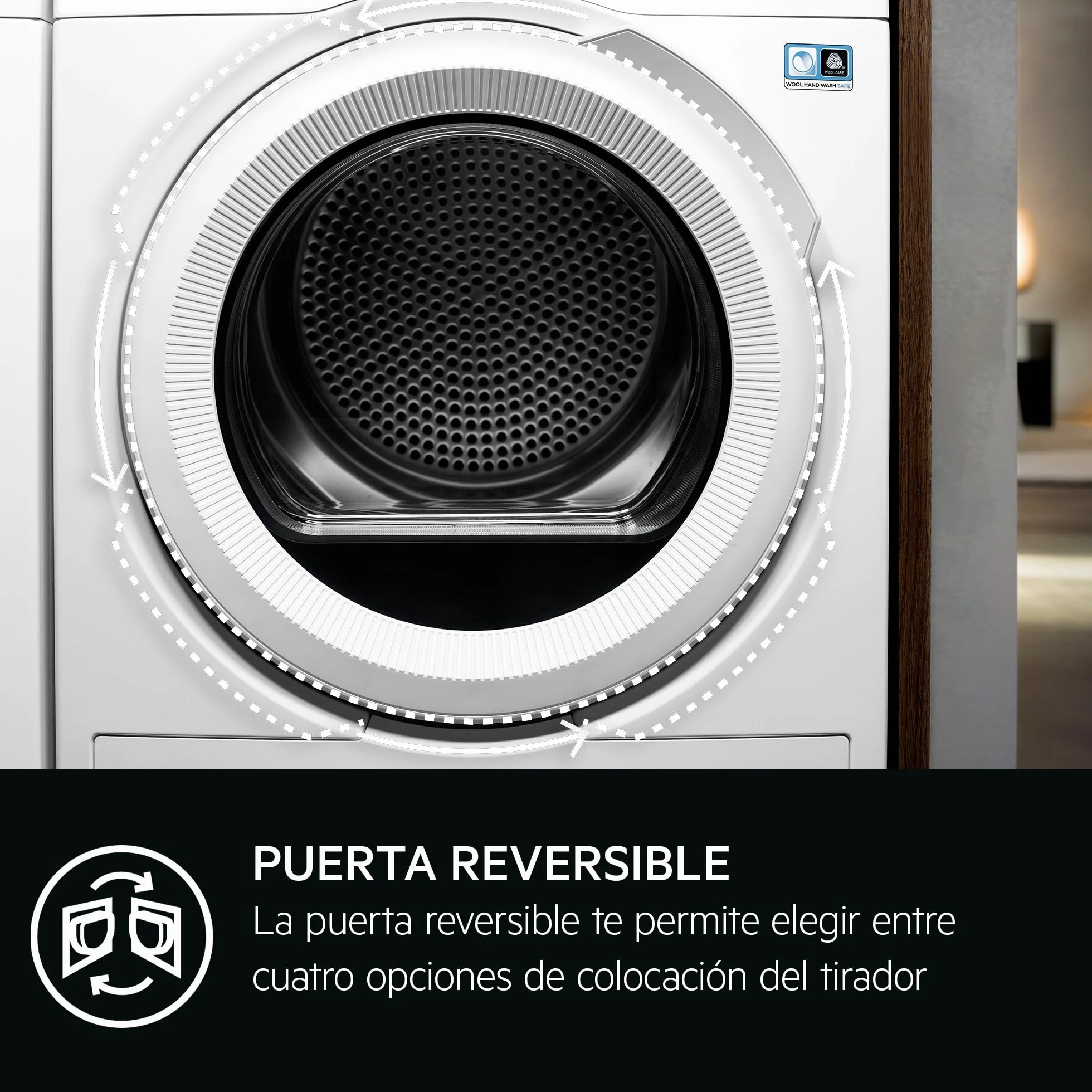 AEG TR718EAOB Secadora con Bomba de Calor Serie 7000 SensiDry 8 kg