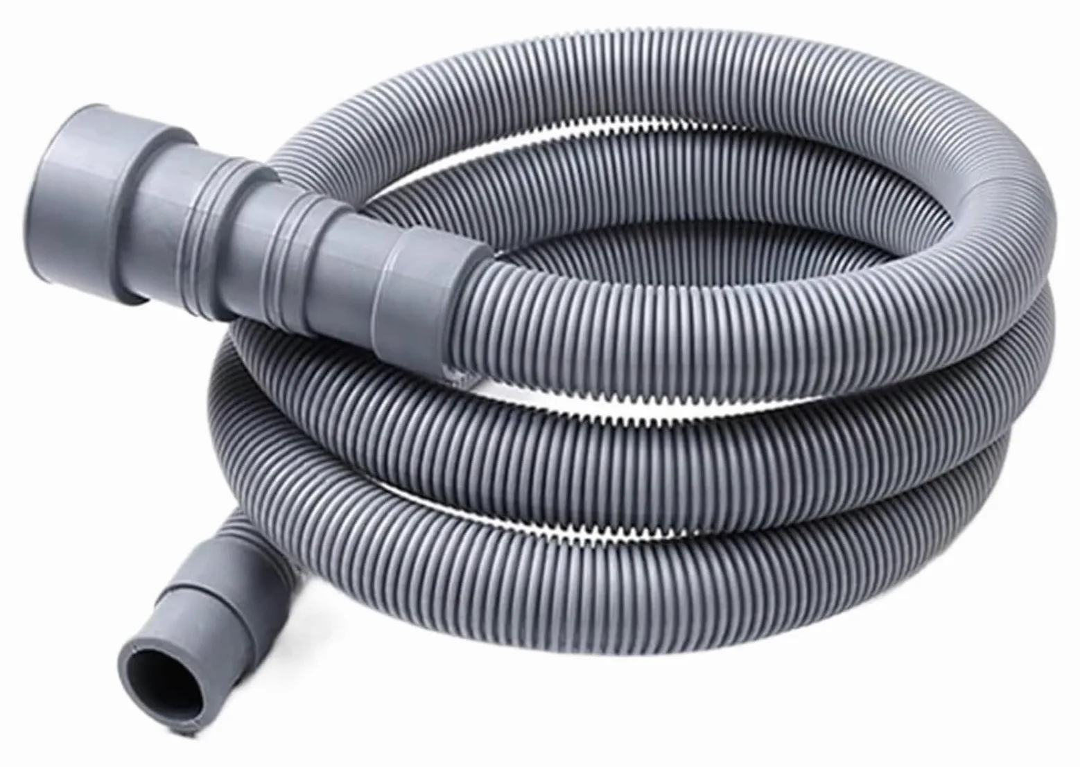 Manguera de drenaje de lavadora, Manguera De Drenaje Universal for Lavadora - Tubo Flexible Gris(300cm)