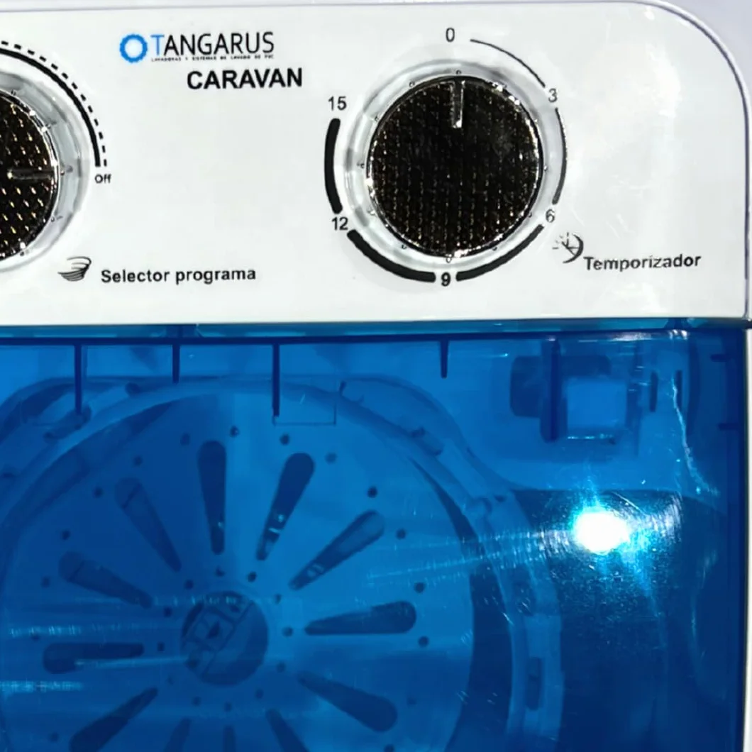 Lavadora Mini Centrifugadora portátil Caravan 3kg - Tangarus | Ideal para Camping y Caravanas | Clase A