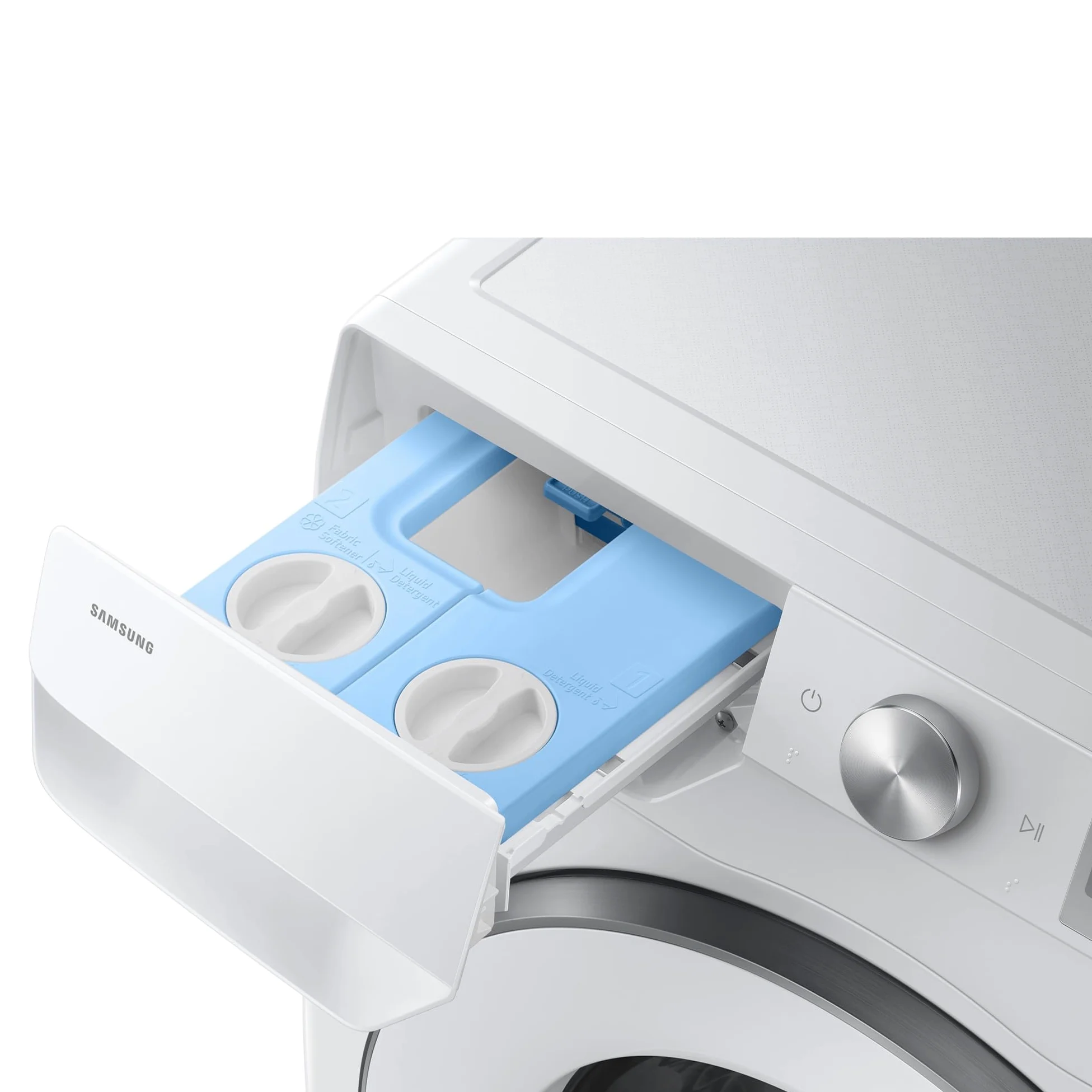 Samsung Lavadora Carga Frontal 9Kg Clase A-10% WW90DG6U85HHU3 | Autodosificación, Ahorra hasta un 70% de energía con inteligencia artificial, Tecnología AI EcoBubble, Programa Super Speed