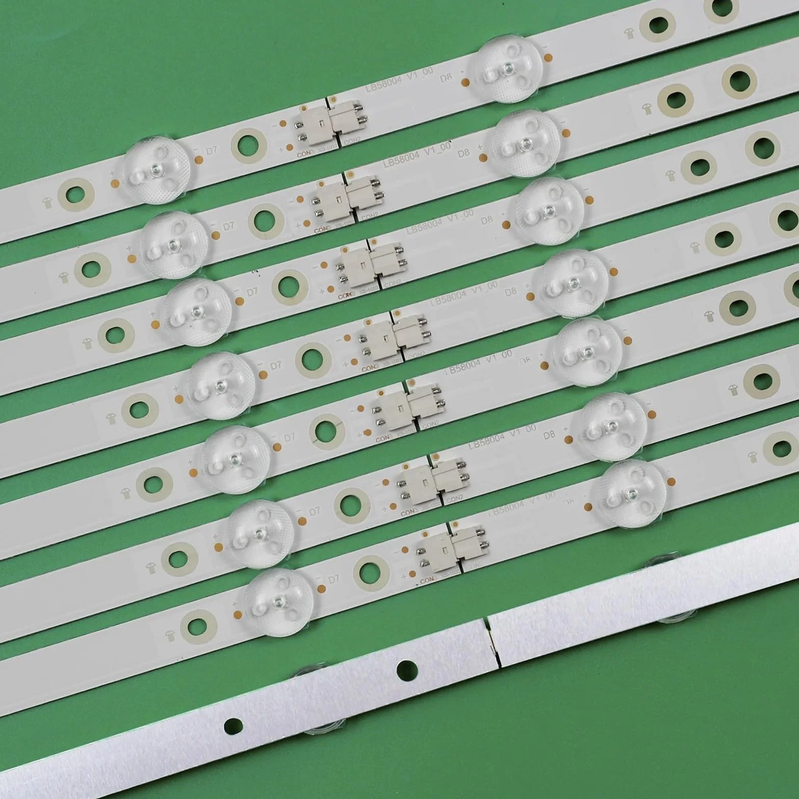 Tira de retroiluminación LED compatible for 58PUS7304/12 58PUS6704/12 LB58004 V1 V0_00 TPT580B5-U2T01D REVS01D REVS01B REV.S01B 705TLB58B33MDR00L