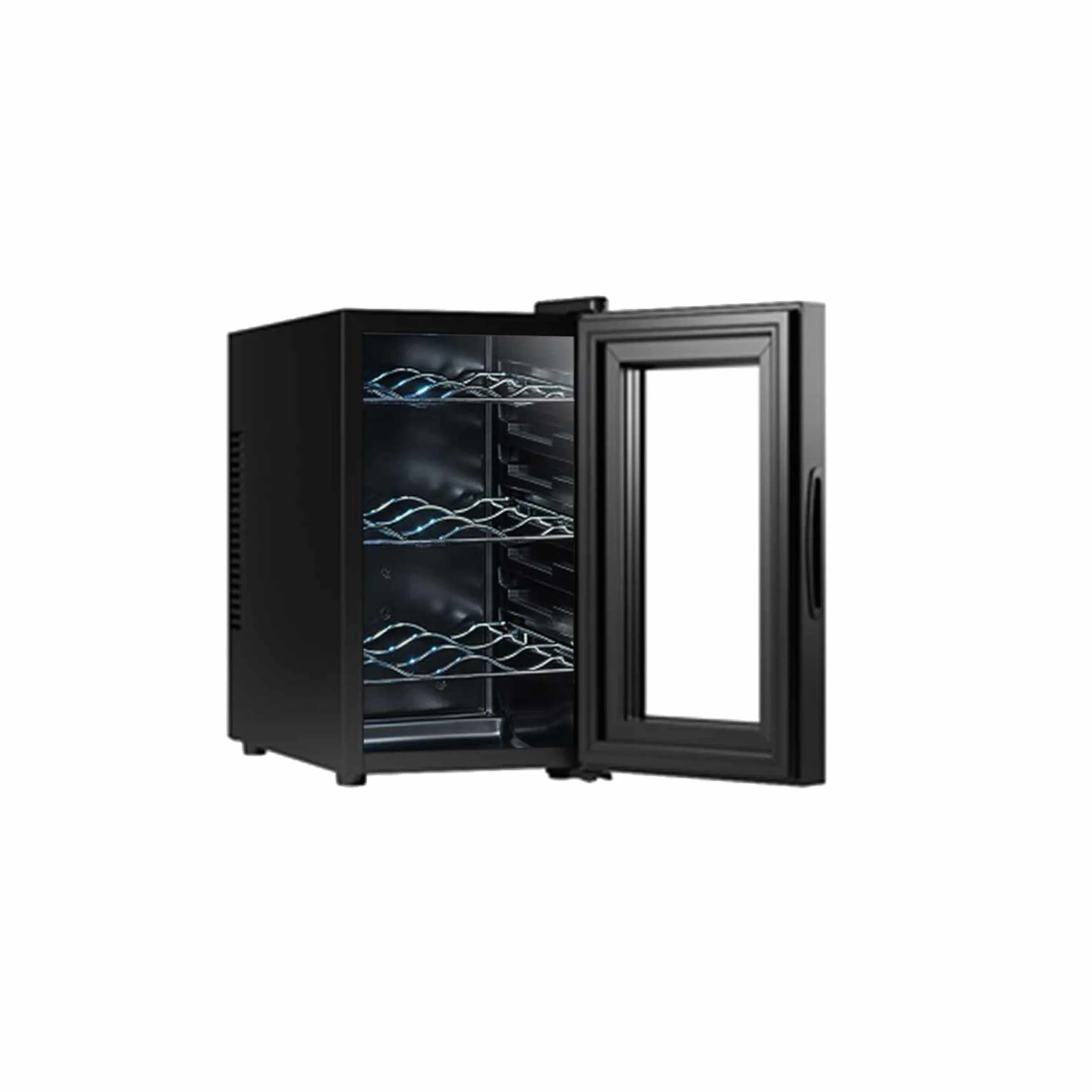 LA SOMMELIERE LS8E Vinoteca para 8 Botellas Termoeléctrica - Muy silenciosa - Diseño Moderno y Compacto