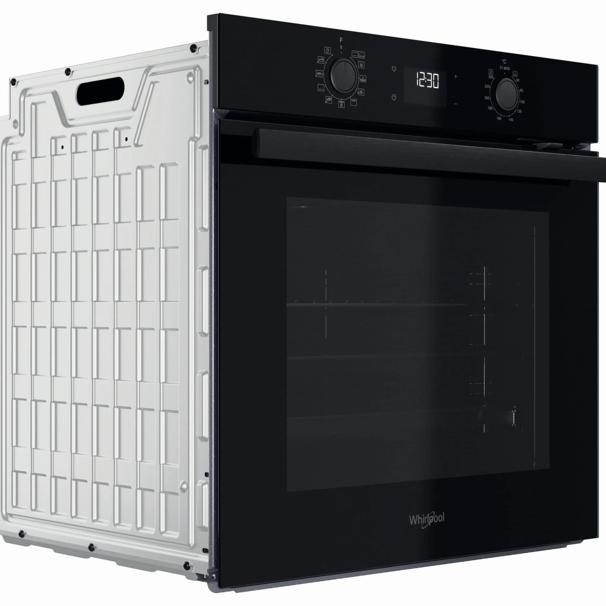 Whirlpool Horno OMR58HU1B Cristal Negro