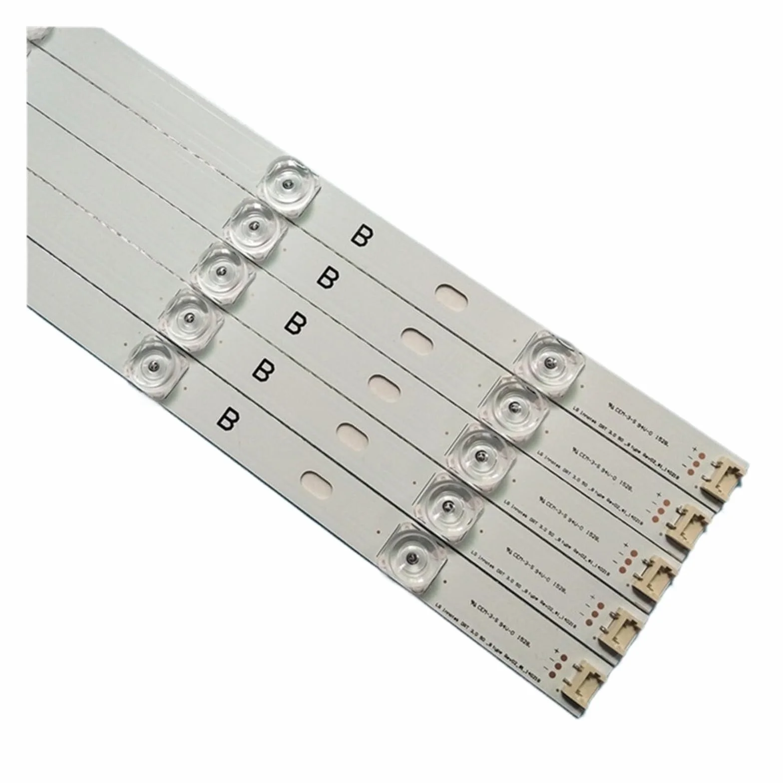 Tira de LED de 10 Piezas Compatible for LG 50LB6300 50lb650v 50LF6000 50LF580V 50LF6100 50LF5610 50LF5809 50LB5820 6916L-1982A 1983A 1781A 1782A
