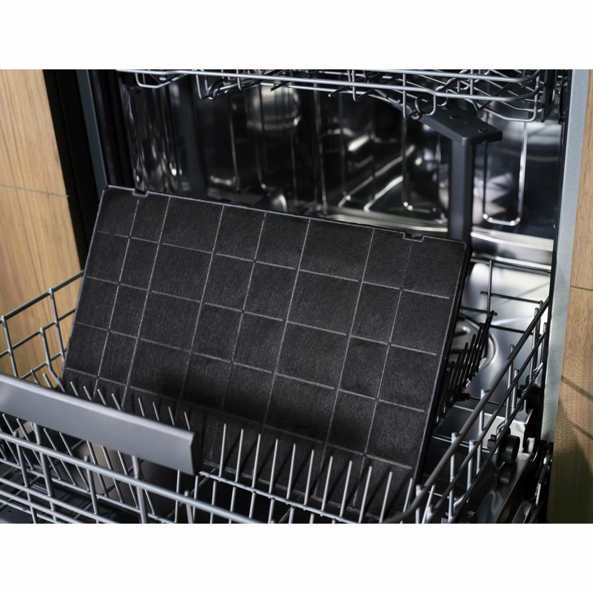 AEG MCFB88 Filtro de Carbón Activo, Apto para Placas con Campana Integrada XTM de 70 cm, Filtrado Avanzado de Olores, Larga Duración