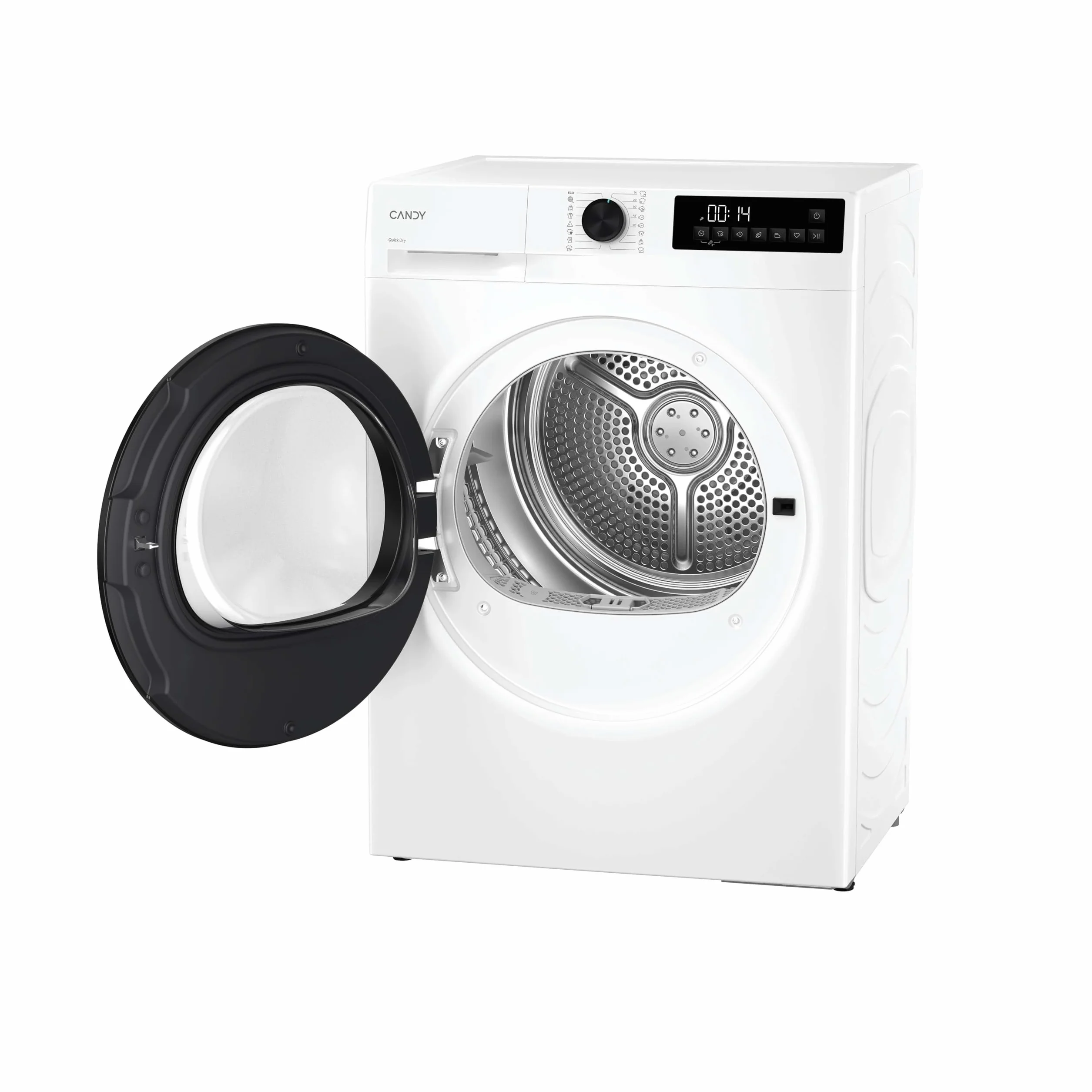 Candy ProDry 300 GDL 8N1B-S Secadora 8KG Bomba de Calor Panel Digital AI Smart Move Blanco