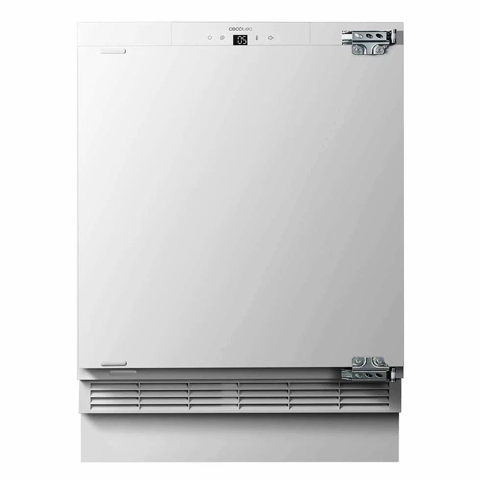 Cecotec Mini Nevera Integrable de 138 L Bolero CoolMarket TT BI 138 White E. Altura 81,8 cm y 59,5 cm de Ancho, Display Touch, Fast Cooling, Puerta Reversible, Temperatura Regulable, Blanco