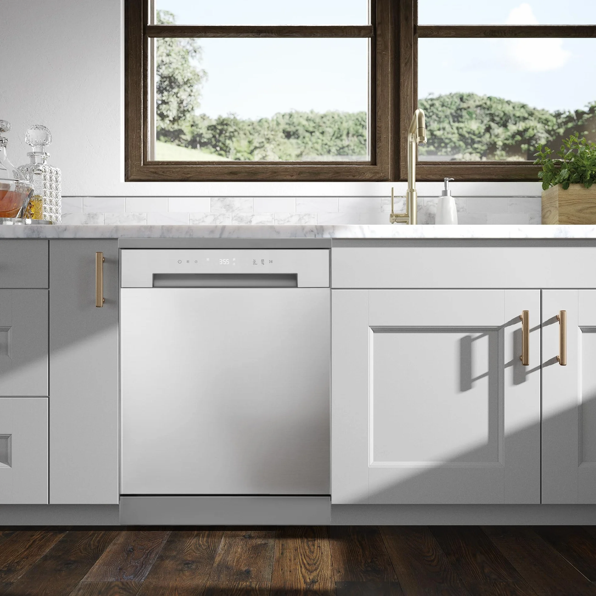 LG Lavavajillas 60 cm 13 cubiertos Serie 100 Inox Antihuellas