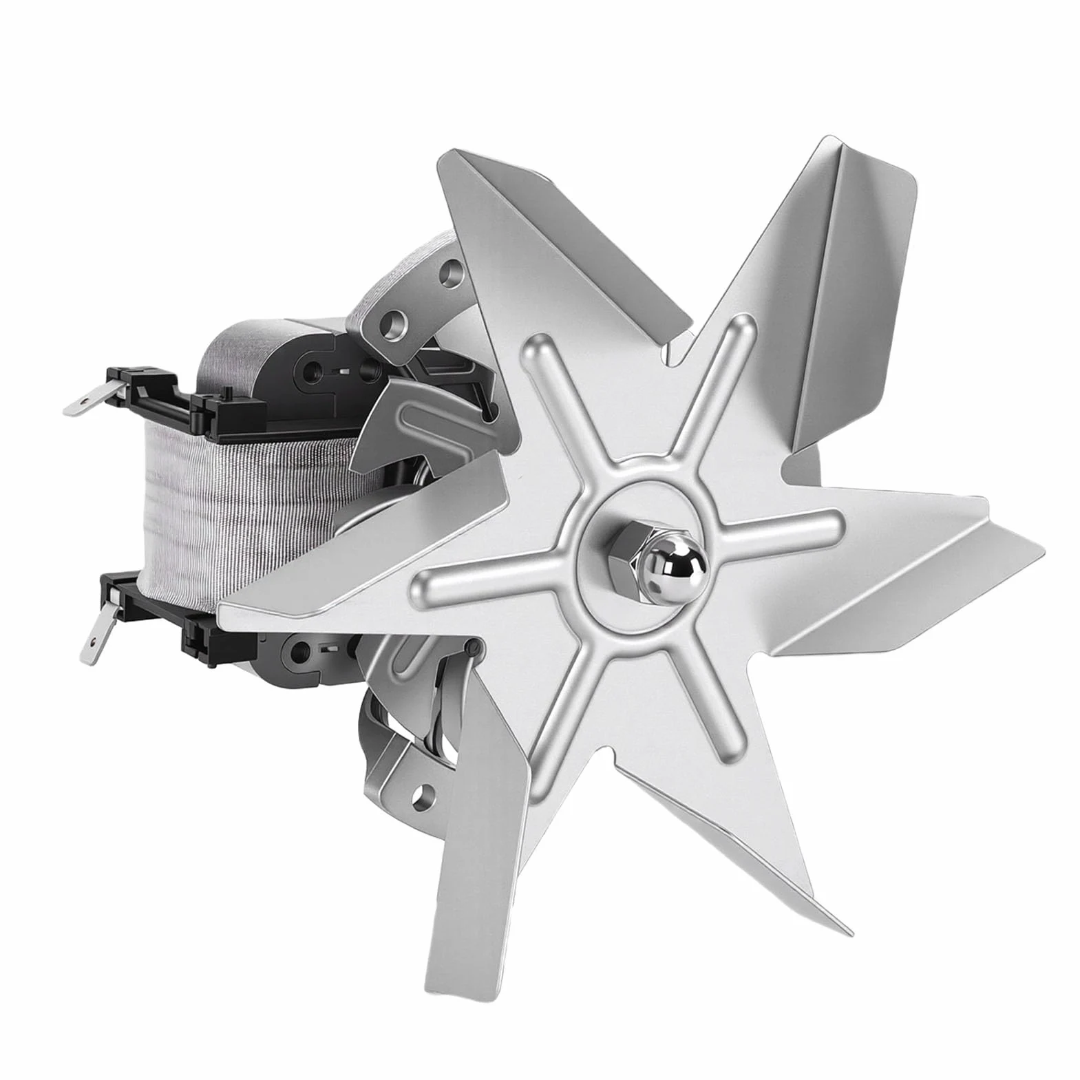Acouto Motor del Ventilador del Horno de Secado Motor del Ventilador del Horno de Secado, del de Convección de Aluminio de 6 Aspas para Aplicaciones Industriales de Temperatura Constante
