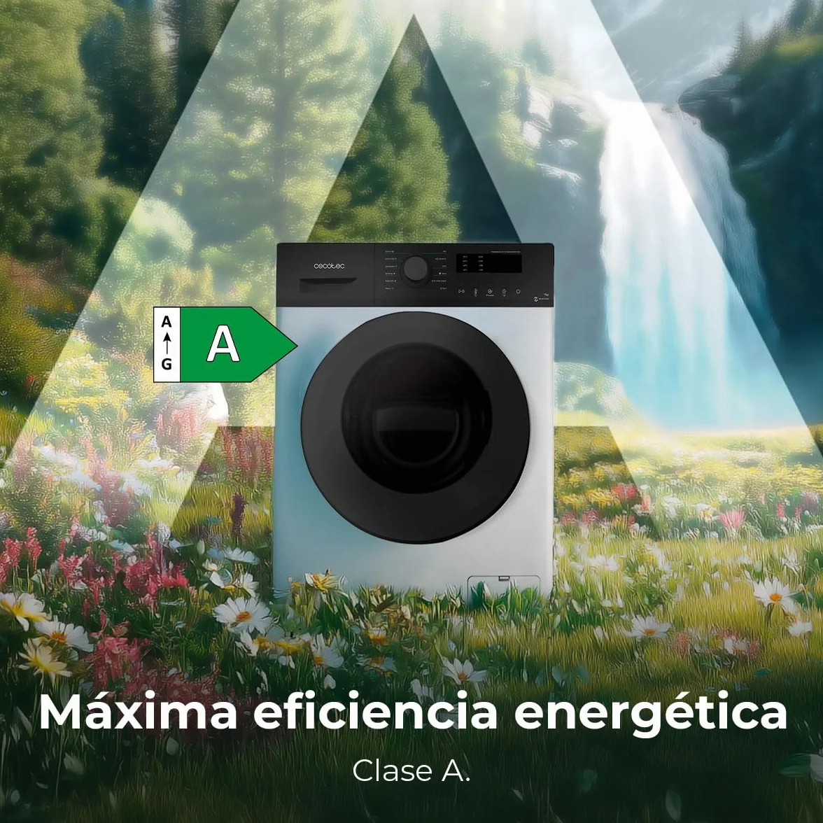 Cecotec Bolero Dresscode 7150 Lavadora Carga Frontal 7 Kg 1400 RPM Inverter A