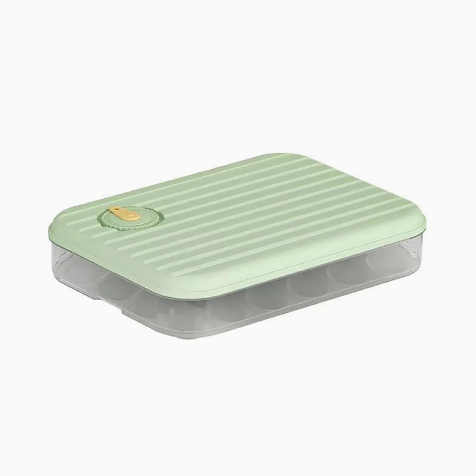 Caja de Almacenamiento de Huevos de 24 Rejillas,Soporte para Huevos para refrigerador,Almacenamiento de Huevos para encimera,Organizador de Huevos,Dispensador de Huevos para refrigerador