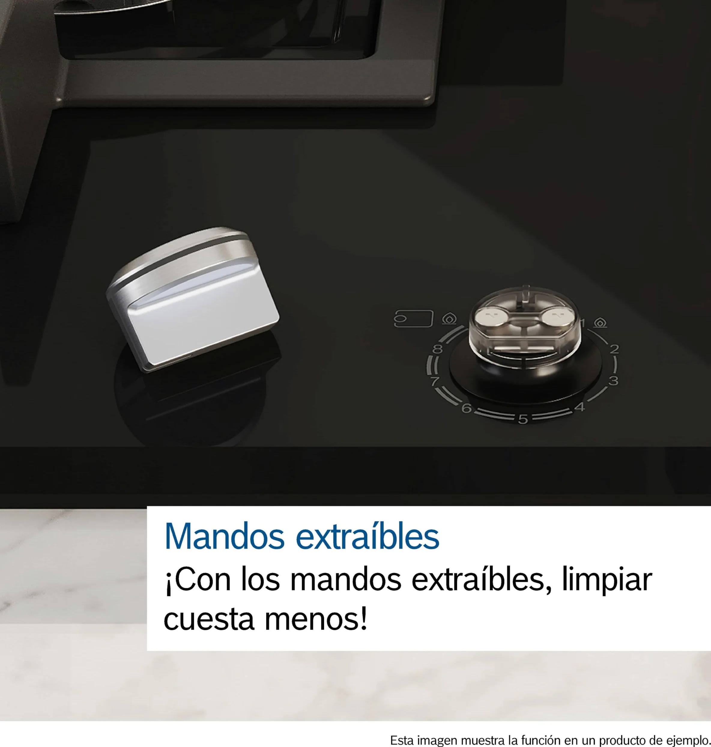 Bosch, Placa de Gas, Serie 4, 4 Zonas, Seguridad GasStop, blanco, PGH6B5K90 | Cocina tradicional con la tranquilidad del sistema GasStop que corta el gas si no hay llama.