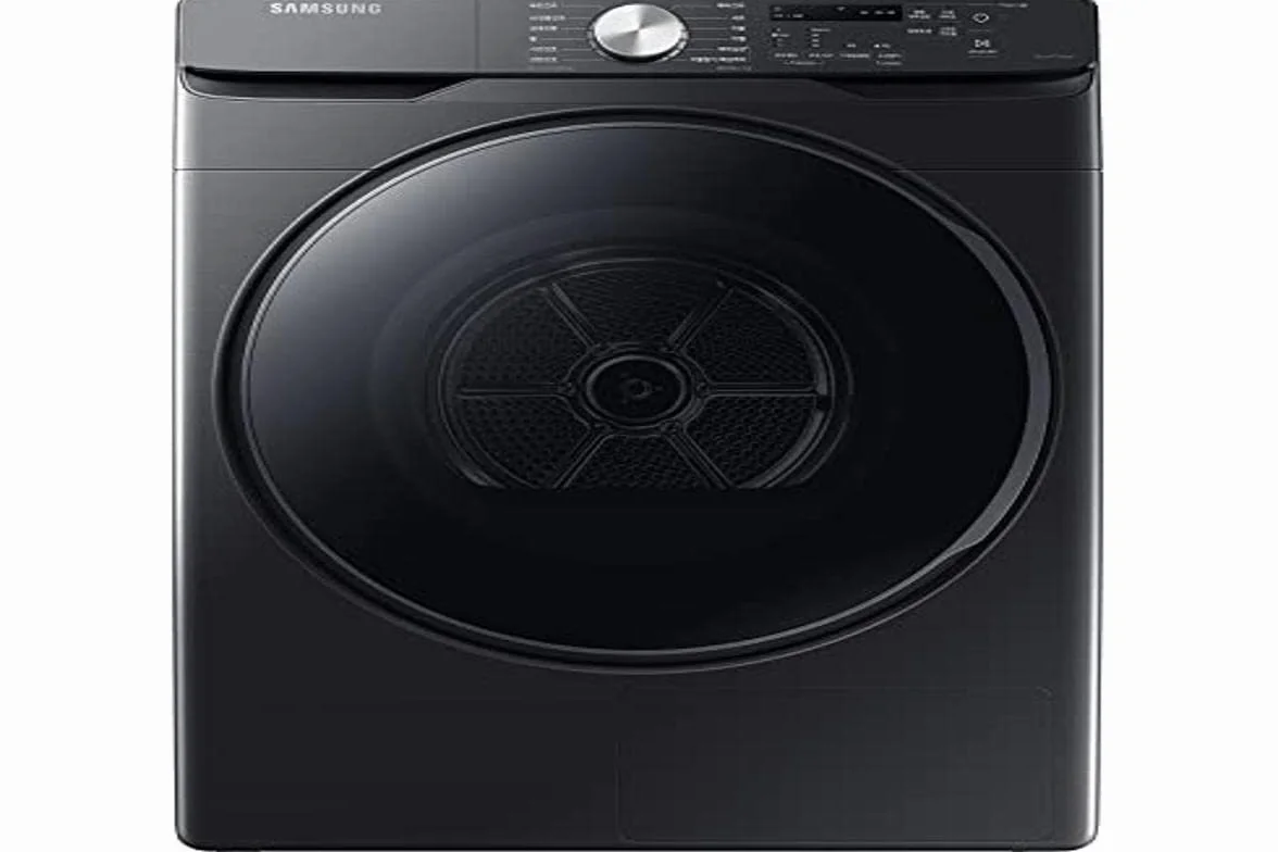 Samsung Secadora de gran capacidad DV16T8520BV/ET, 16 kg, Hybrid Heatpump, Clase A+++, WiFi, ojo de buey reversible, carga frontal, 69 x 98 x 84 cm