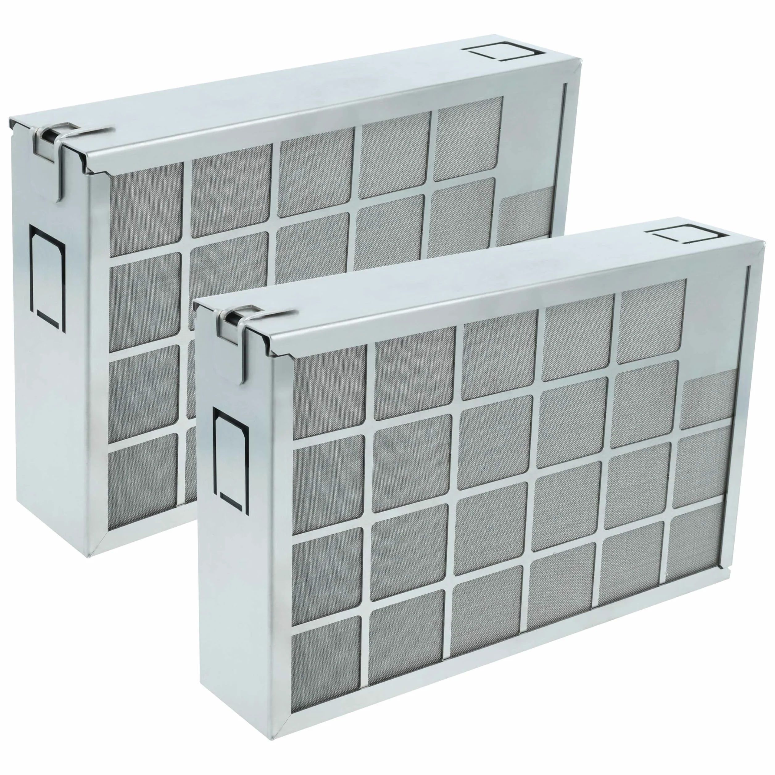 vhbw 2x filtro de carbón activado reemplaza Miele DKF 31-R para campanas cocina, regenerable