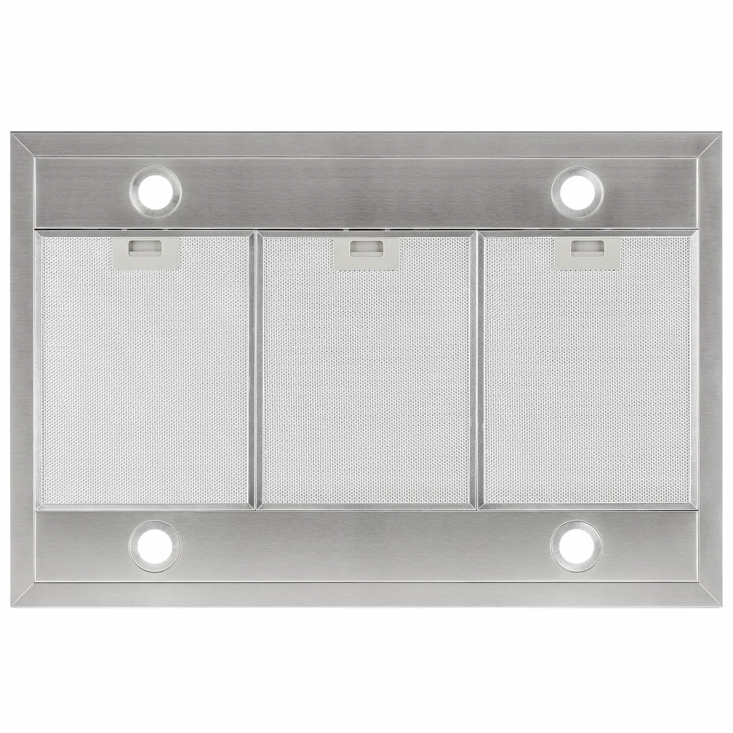 Klarstein Madonna - Campana extractora en isla, 90 cm Ancho, 3 potencias, Ventilación 500 m³/h, Filtro Antigrasa, Pantalla, Lámparas halógenas, Acero Inoxidable, Clase Energia C, Plateado