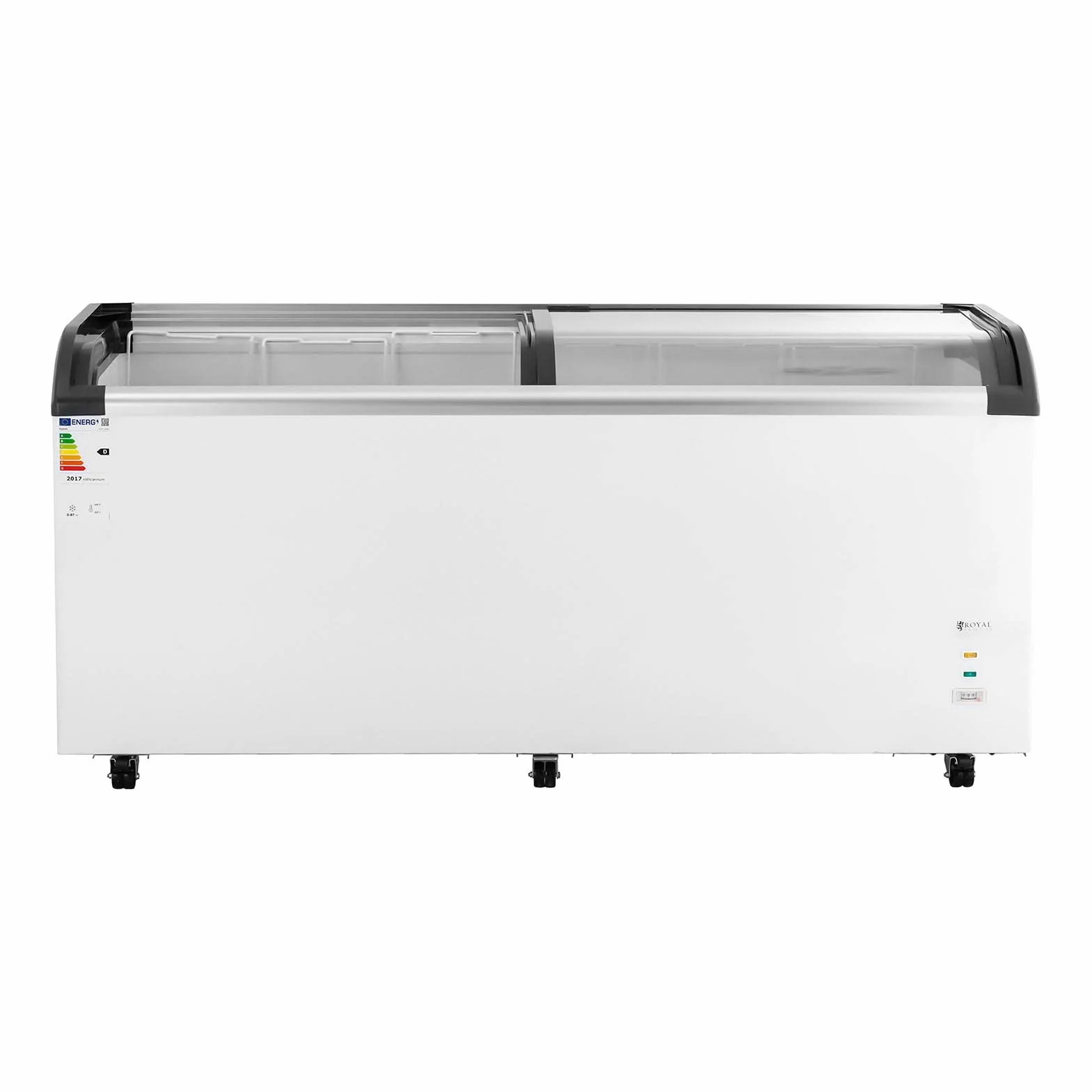 Royal Catering Arcón Congelador Cámara Profesional RCFZ-545G (Volumen: 545 L, Refrigerante: R290, Rango de temperatura: -22 - -15 °C)