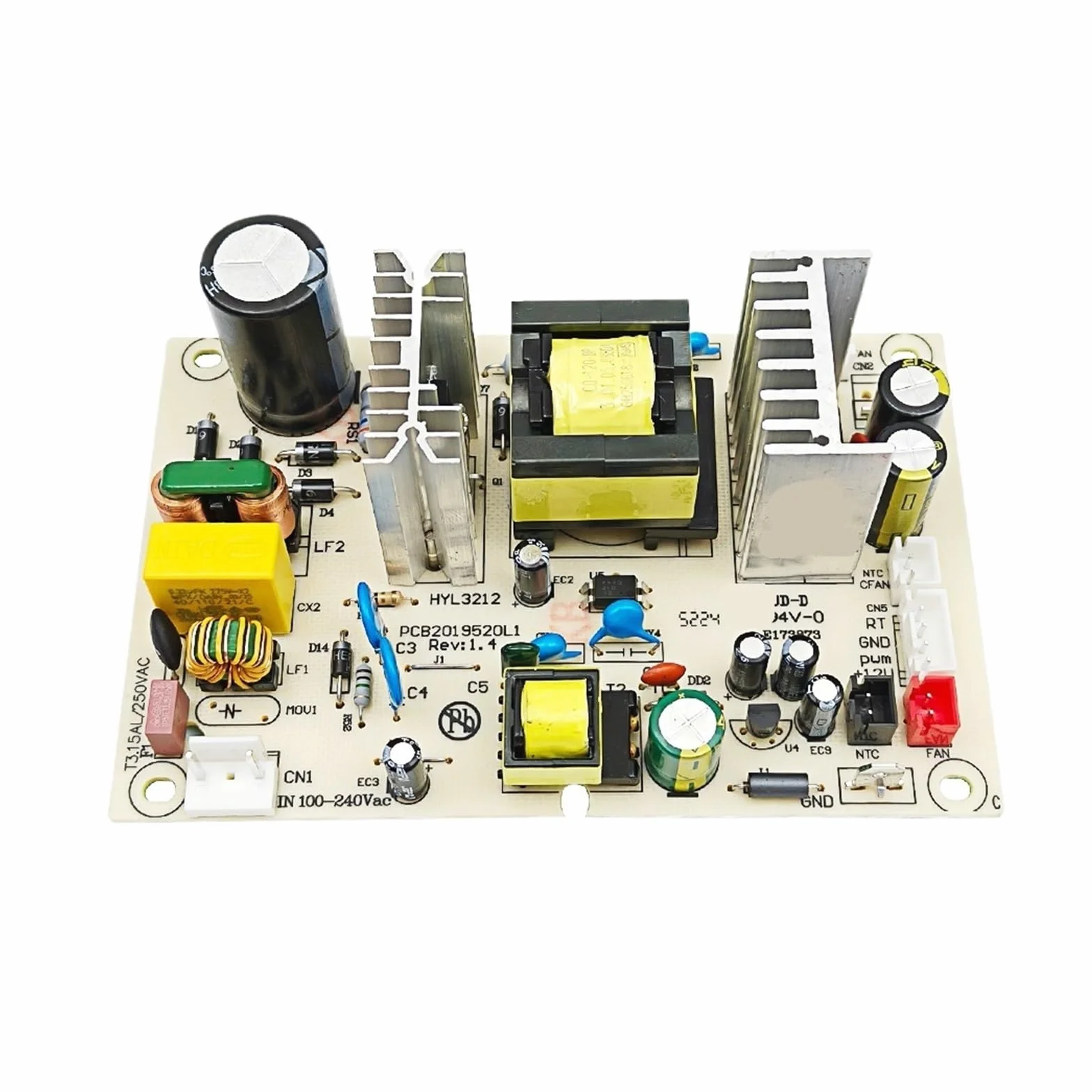 Placa Base De Control De Refrigeración For Bodega De Vinos HYL3212, 110-220 V, Línea De Suministro, Accesorios For Caja De Refrigeración De Semiconductores.